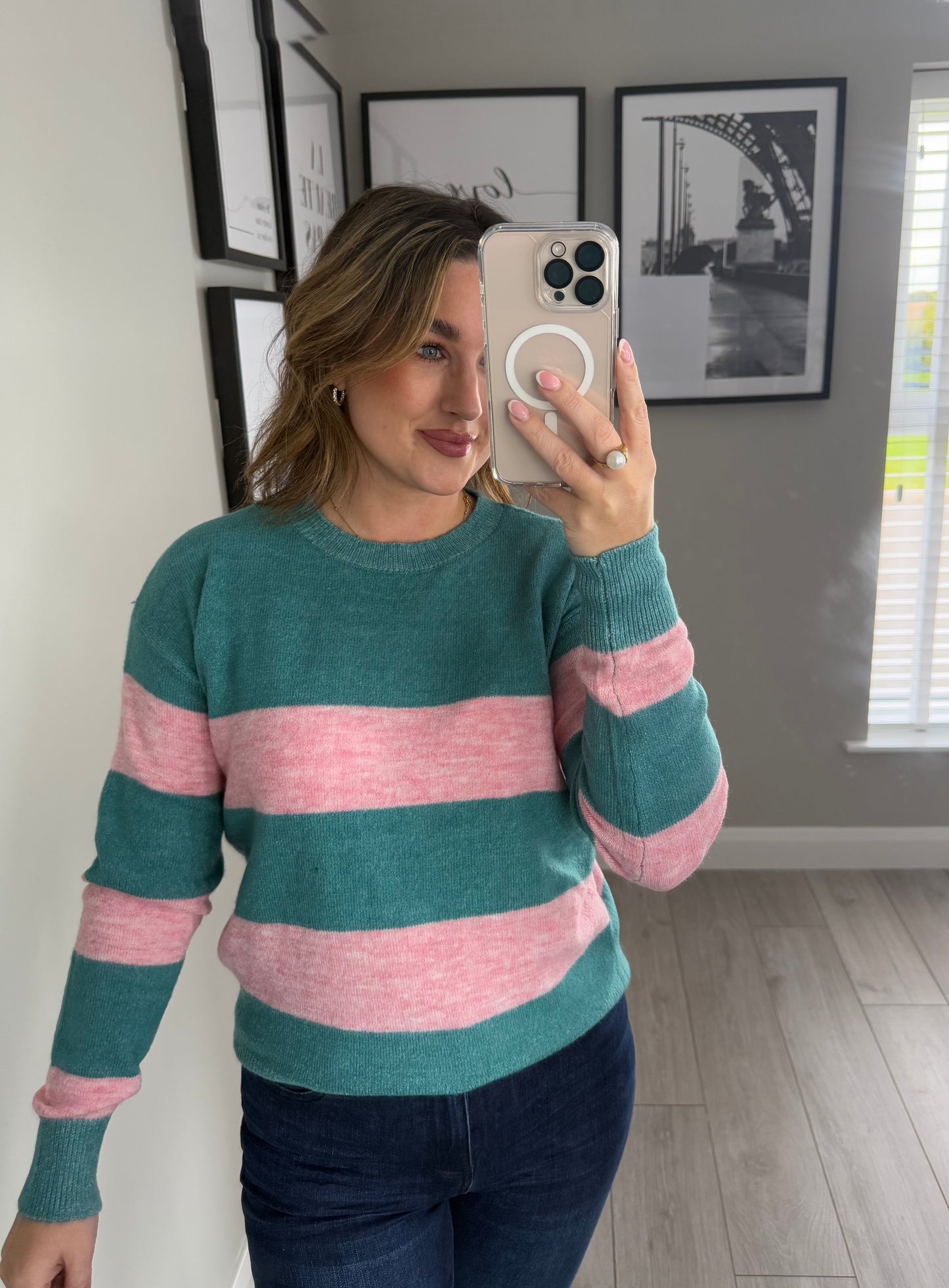 Rant & Rave Josie Pink Jumper