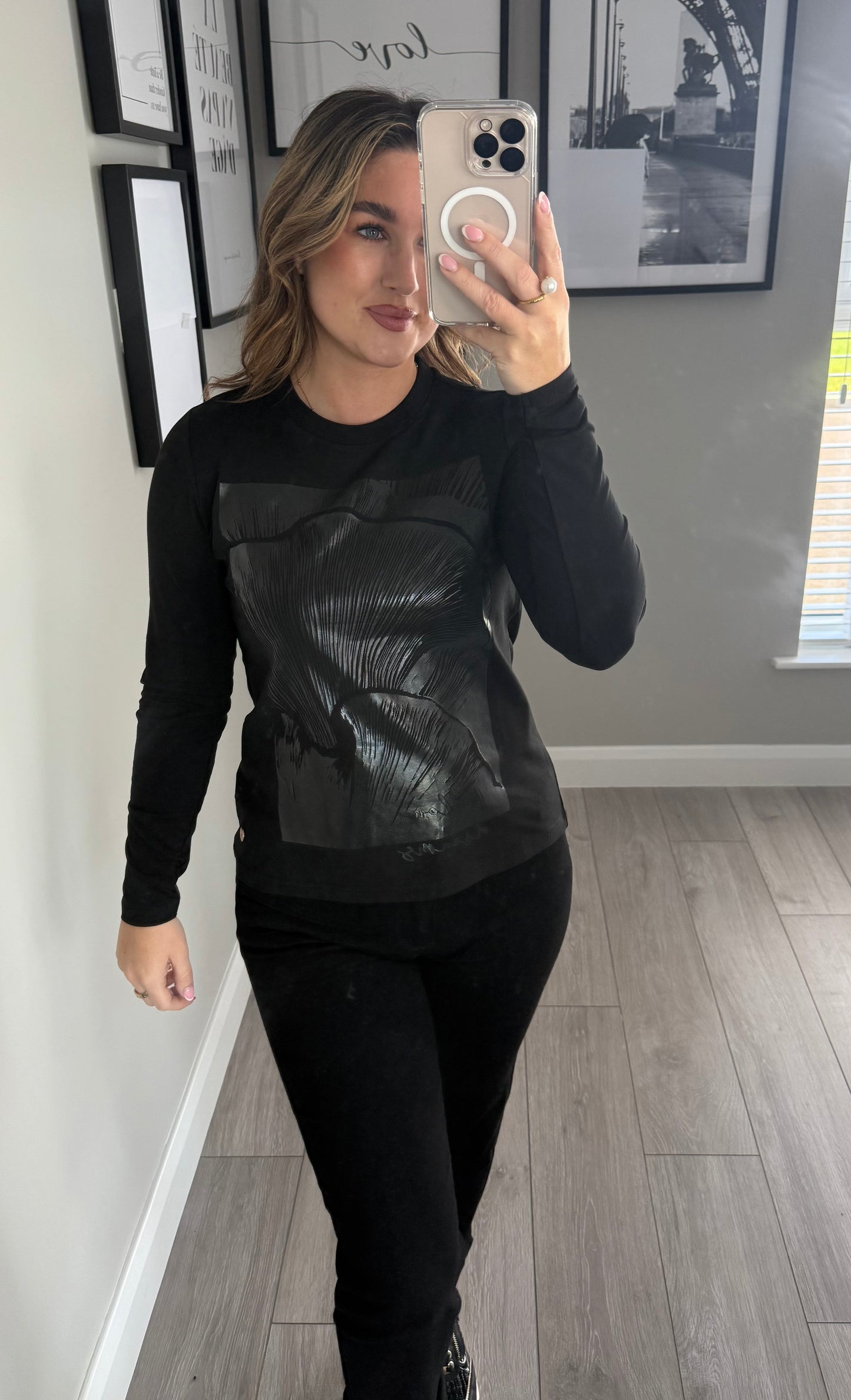 Rant & Rave Darla Black Tee