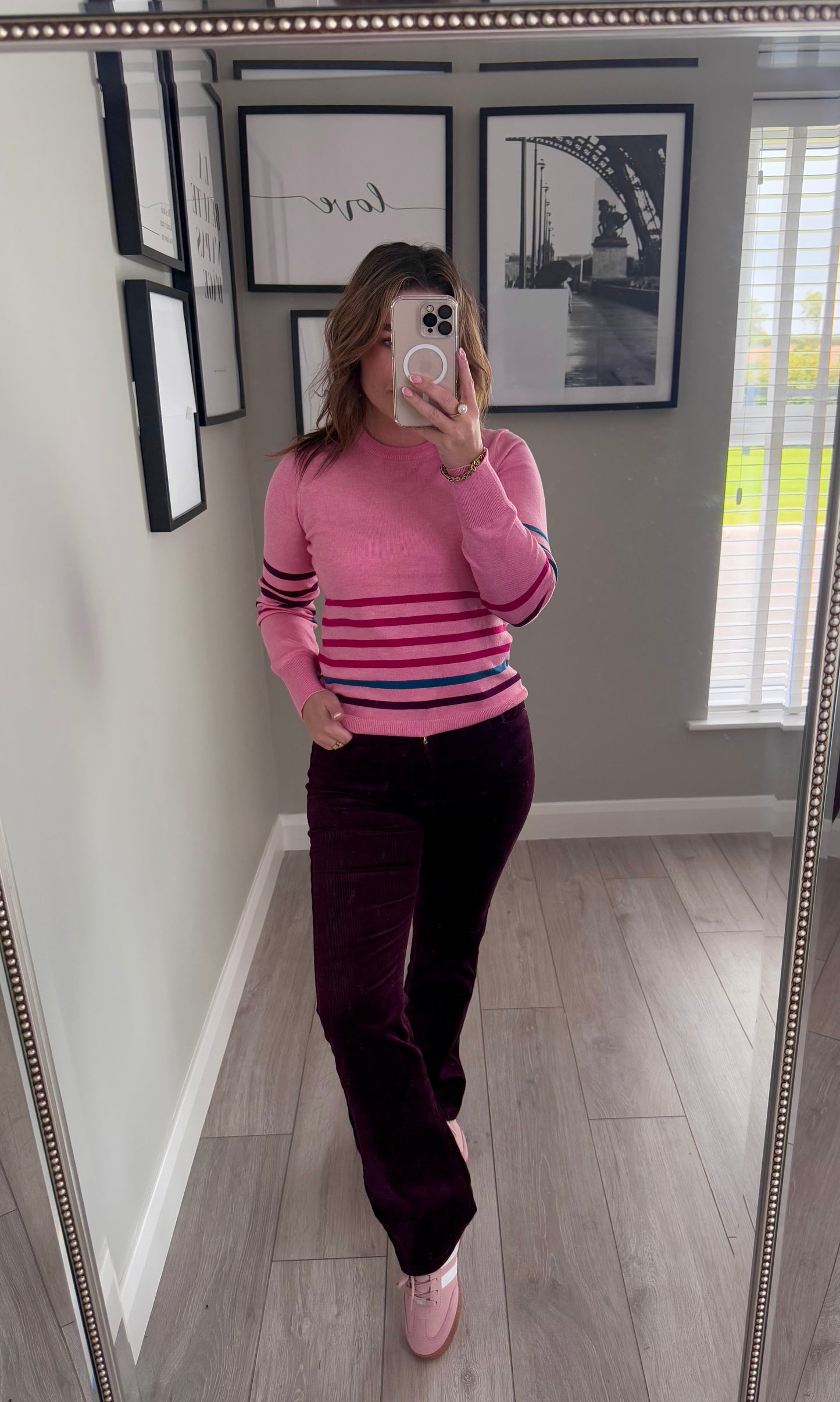 Rant & Rave Winslet Pink Jumper