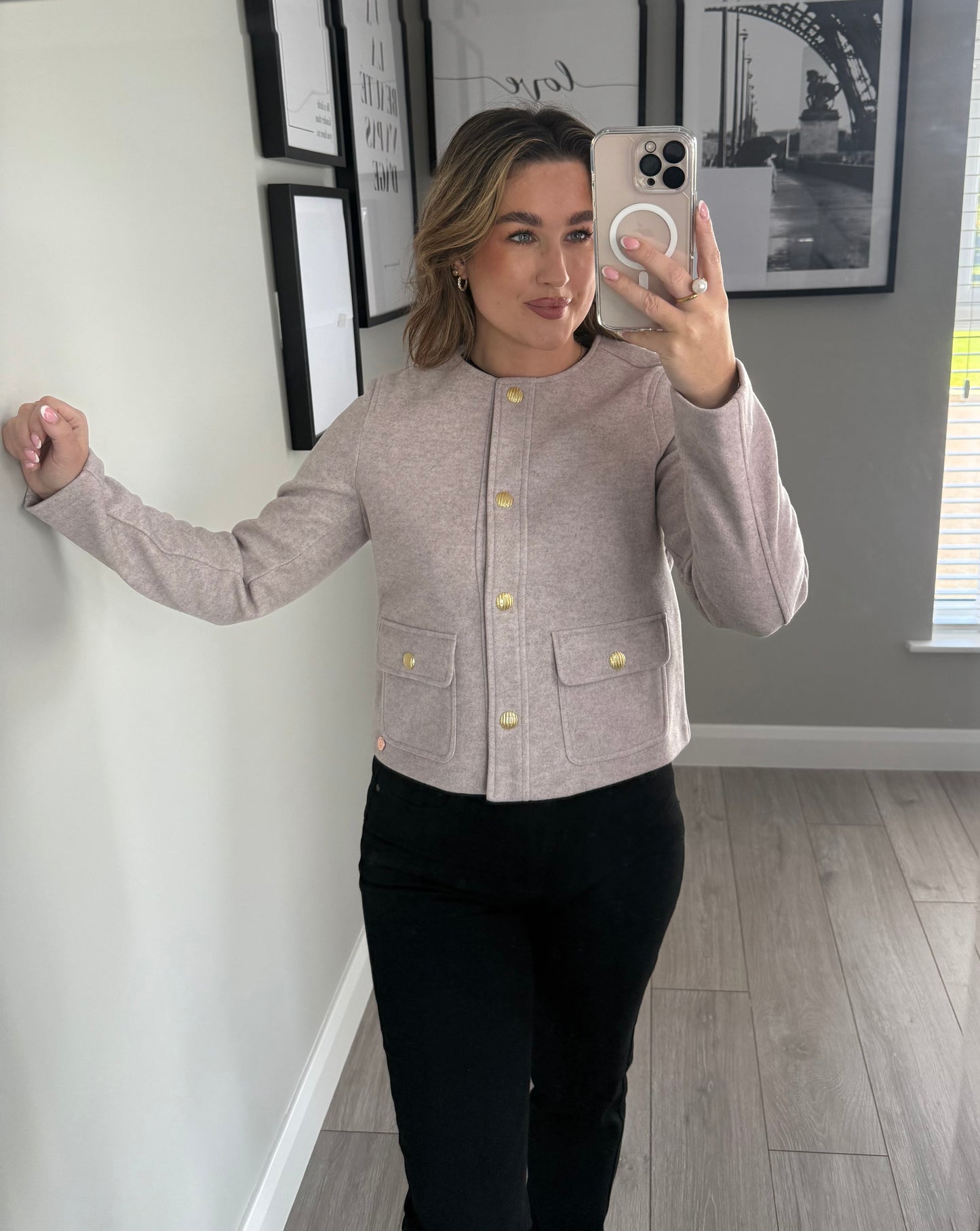 Rant & Rave Eada Pink Jacket