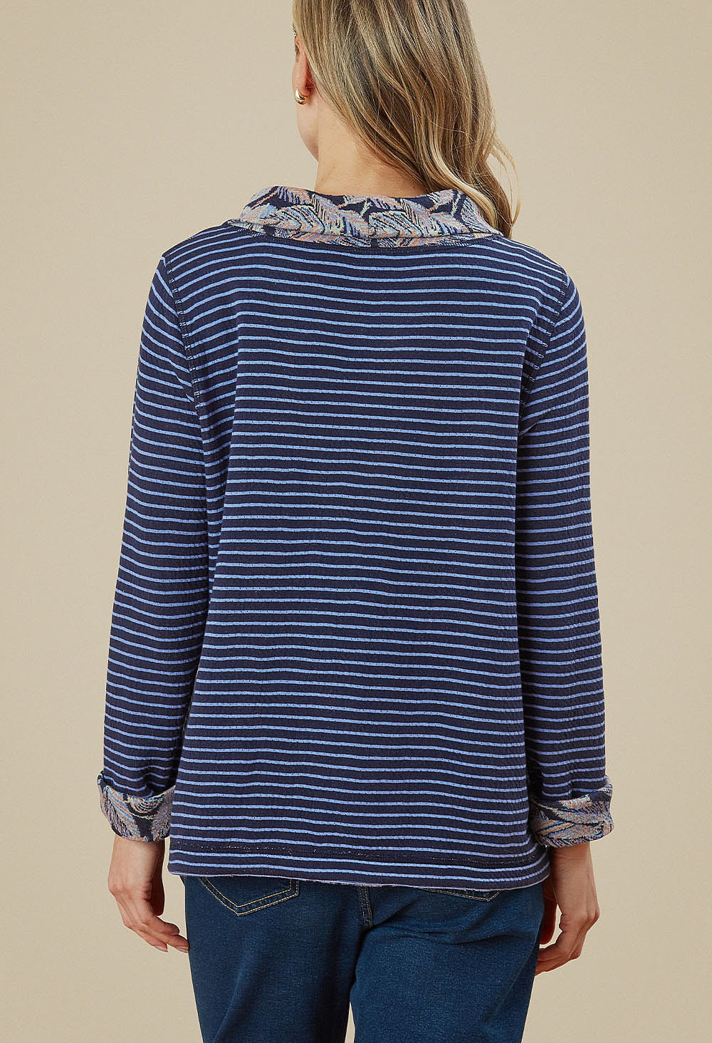 Adini Bhavi Reversible Autumn Leaf Top