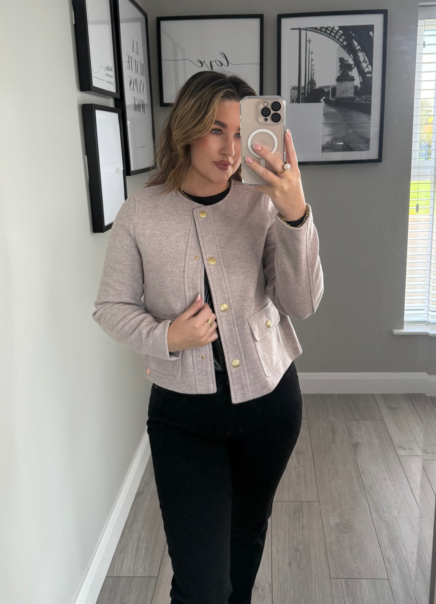 Rant & Rave Eada Pink Jacket