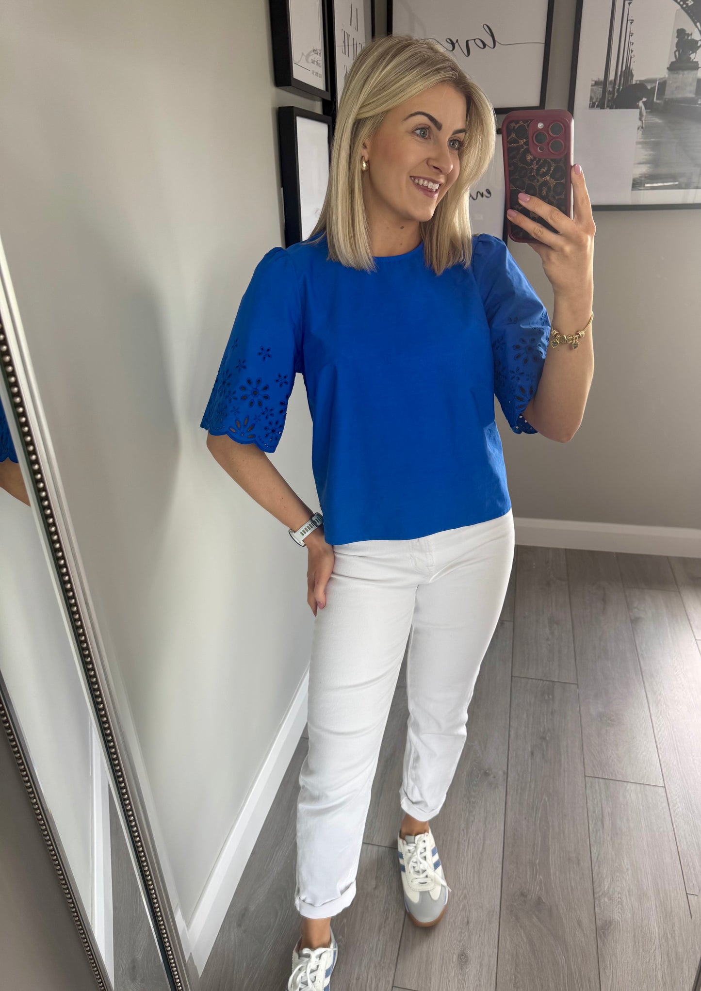 Rant & Rave Sutton Cobalt Top