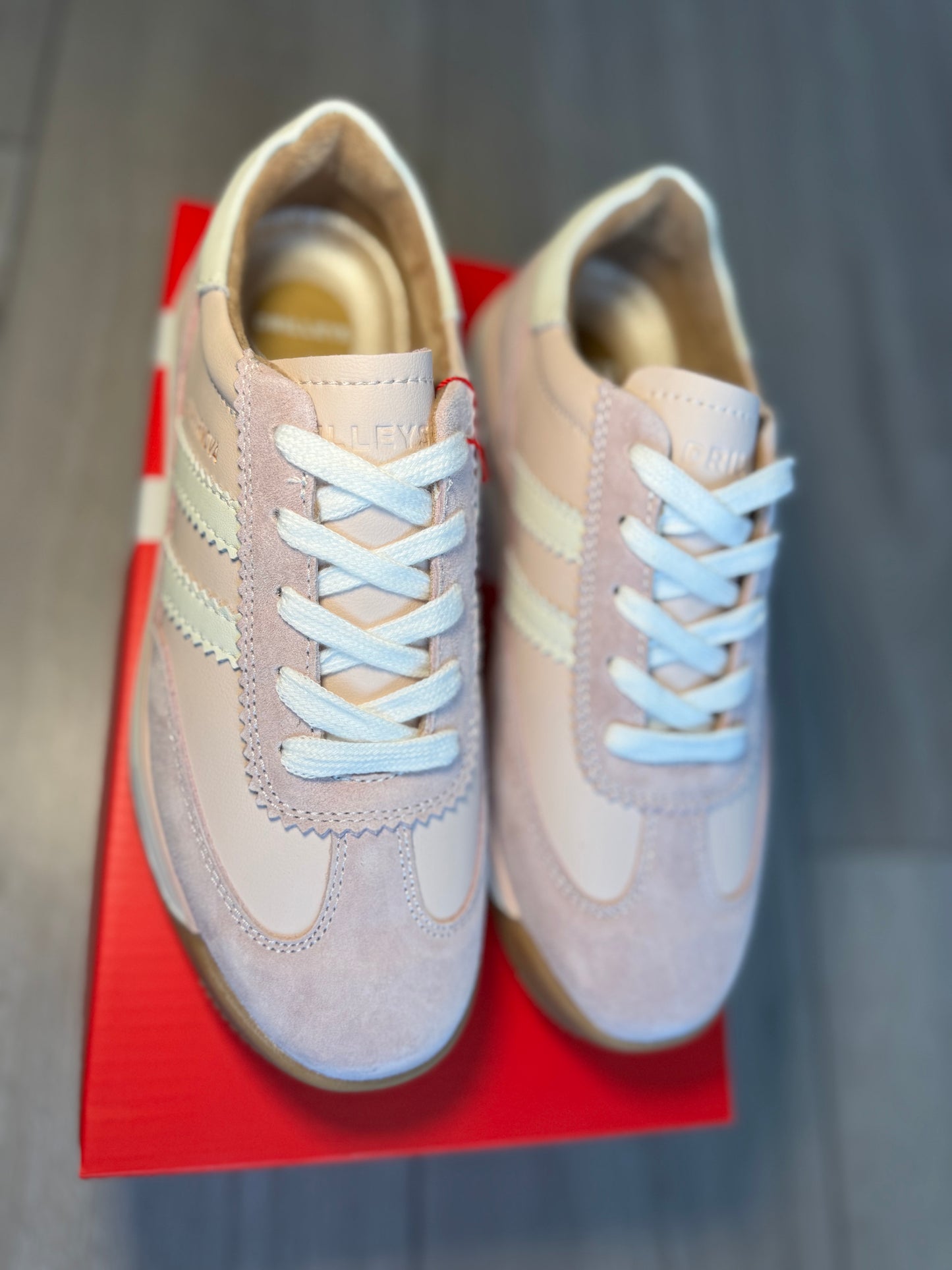 Drilleys Seventy Three Pale Blush Trainer