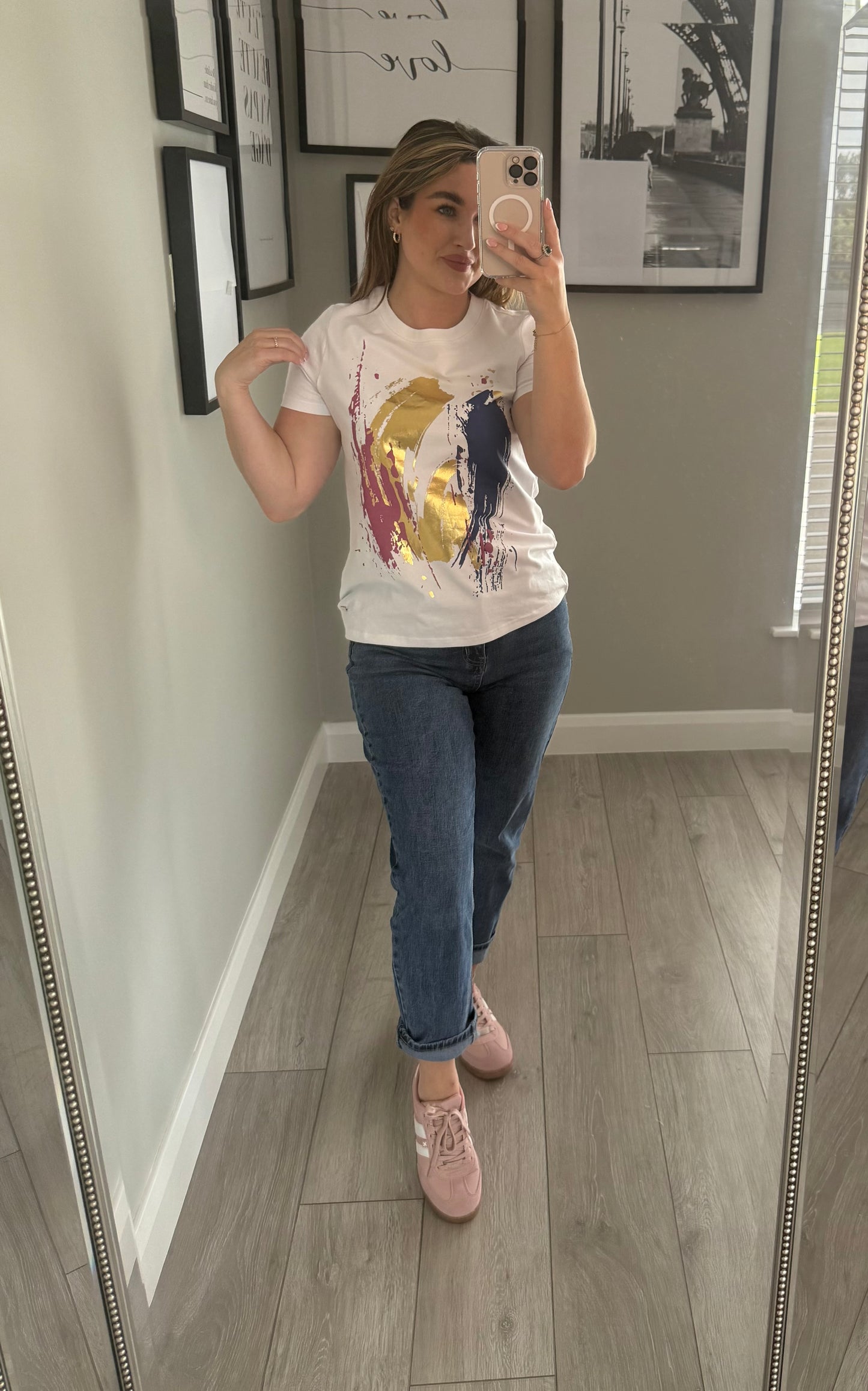 Relax & Renew Hallie White Tee