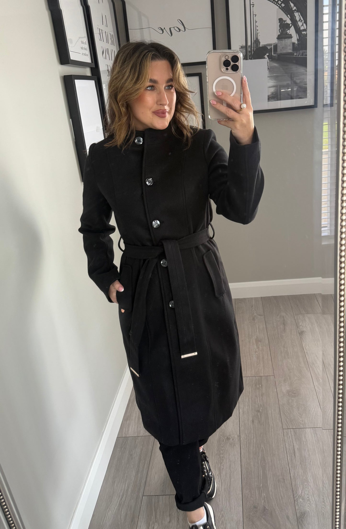 Rant & Rave Amanda Black Coat