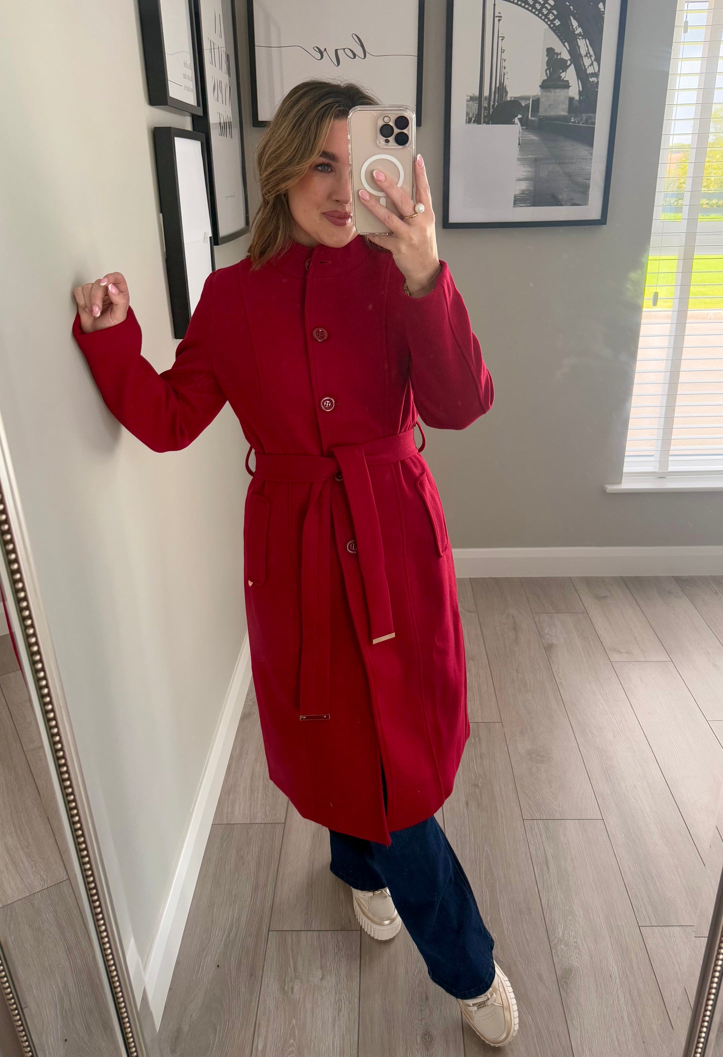 Rant & Rave Amanda Red Coat