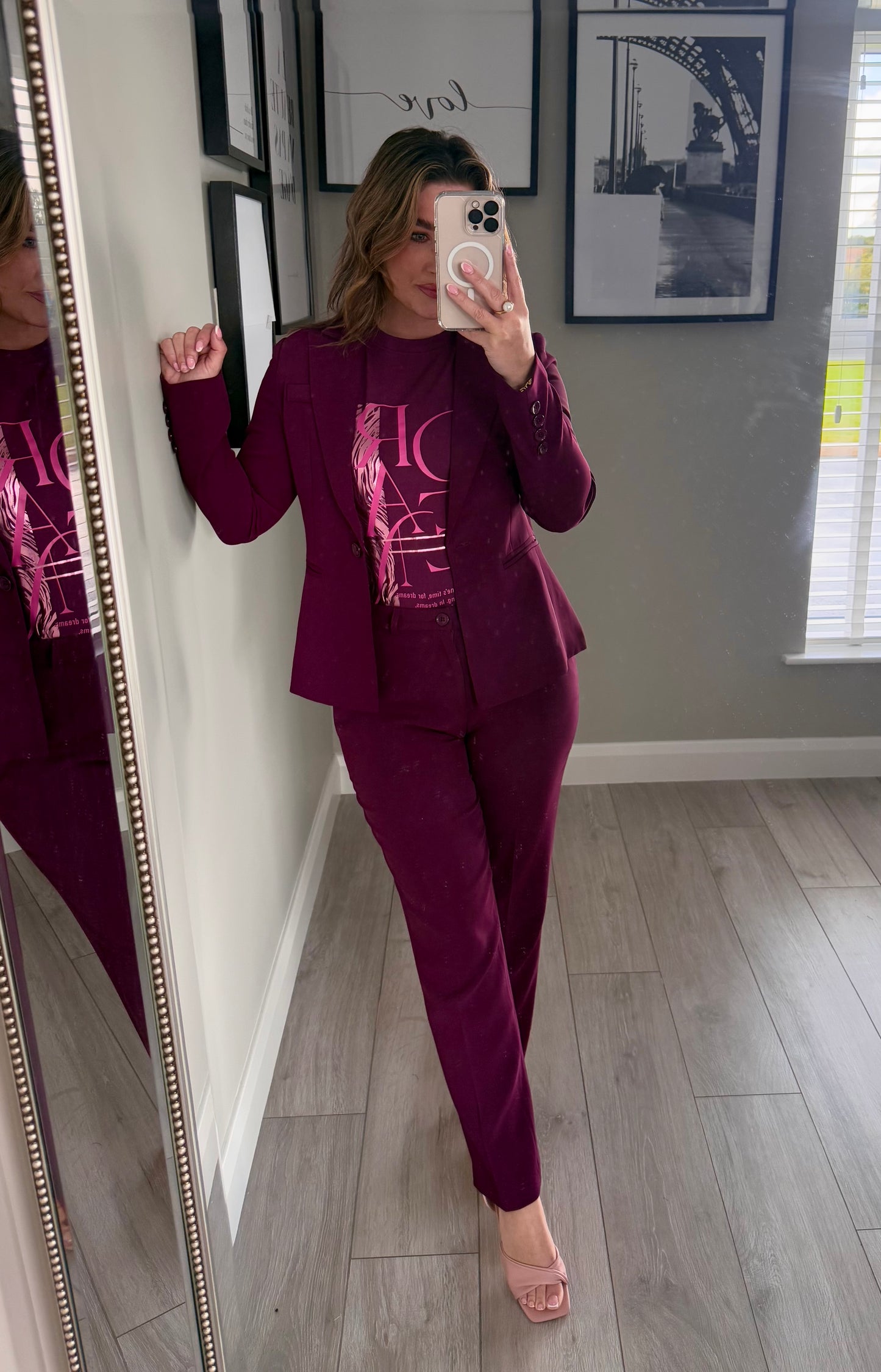 Rant & Rave Wanda Plum T-Shirt