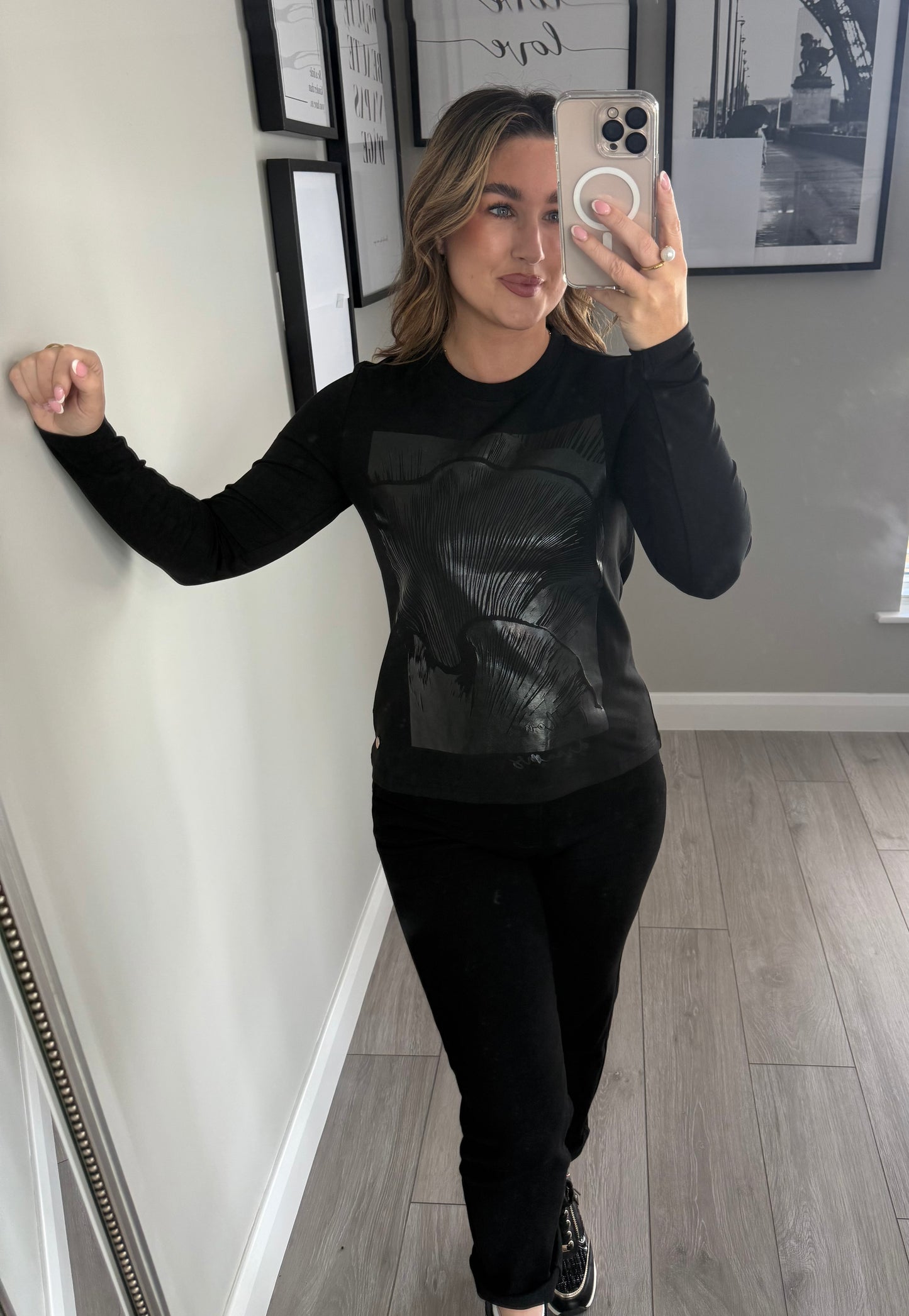 Rant & Rave Darla Black Tee
