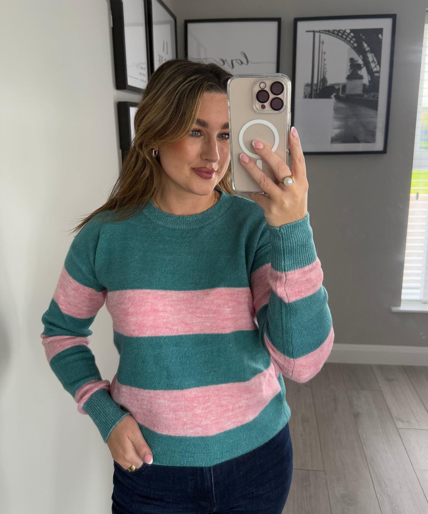 Rant & Rave Josie Pink Jumper