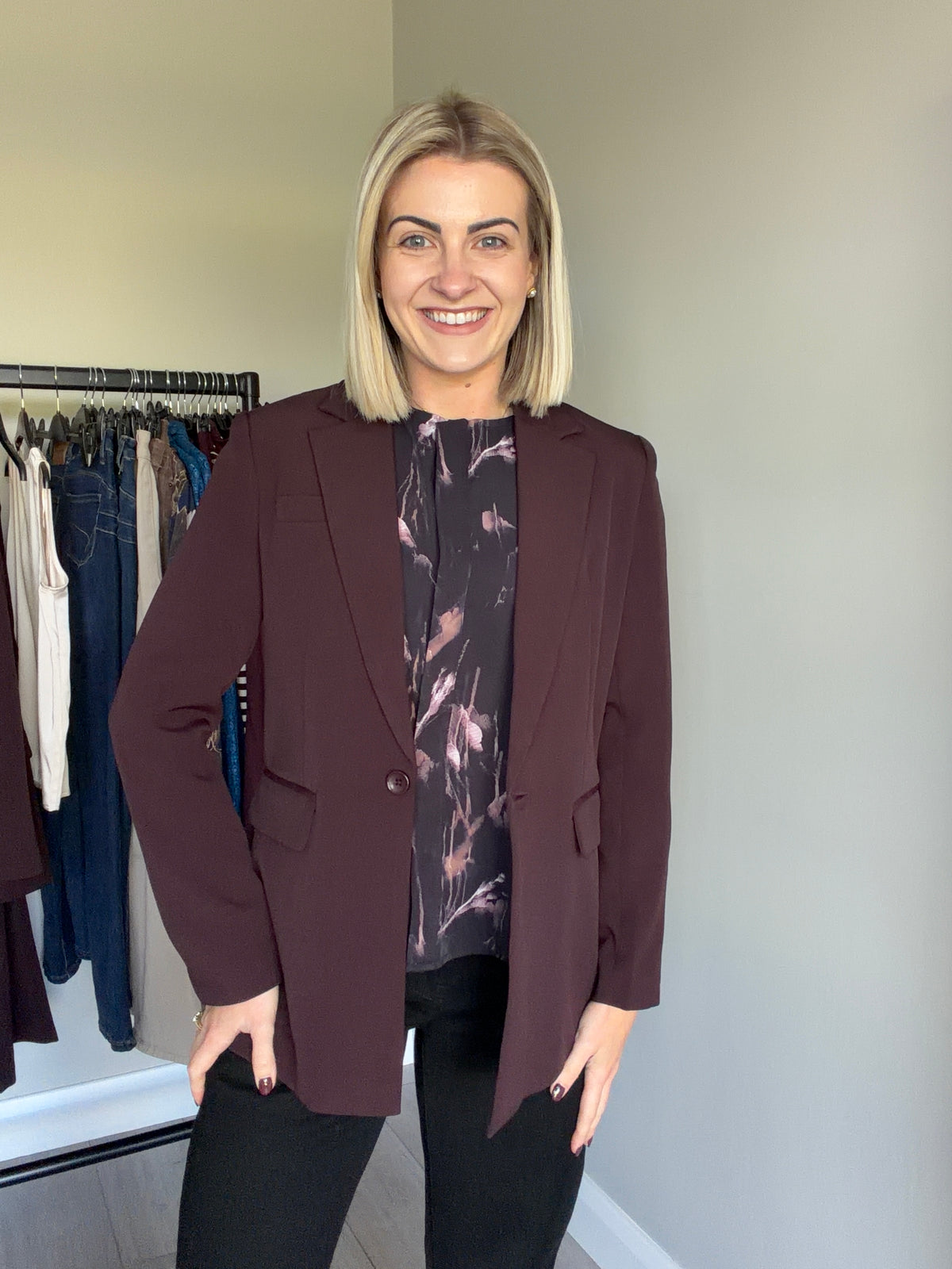 Rant & Rave Naomi Black Blouse