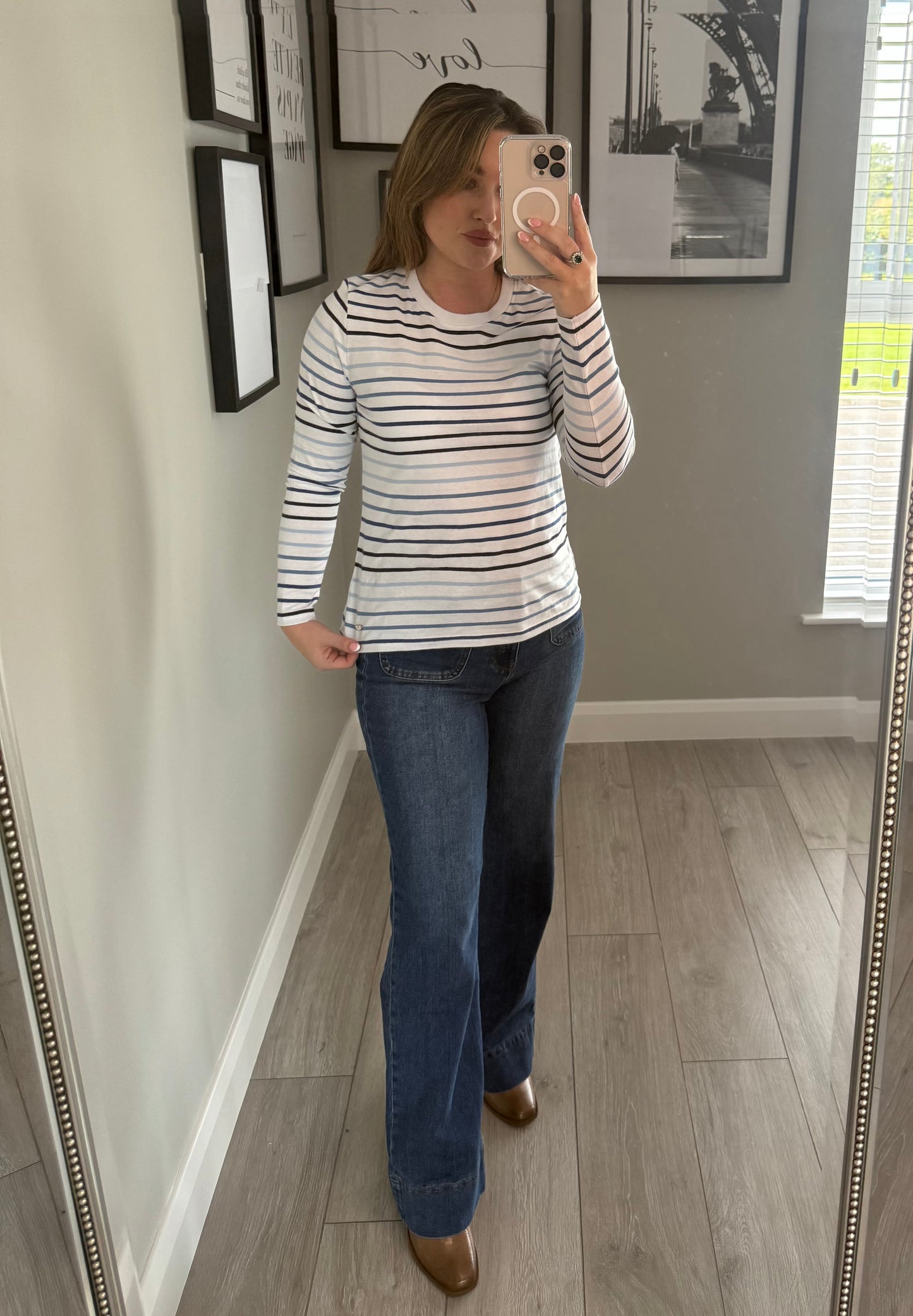 Relax & Renew Kimberley Blue Long Sleeve Tee