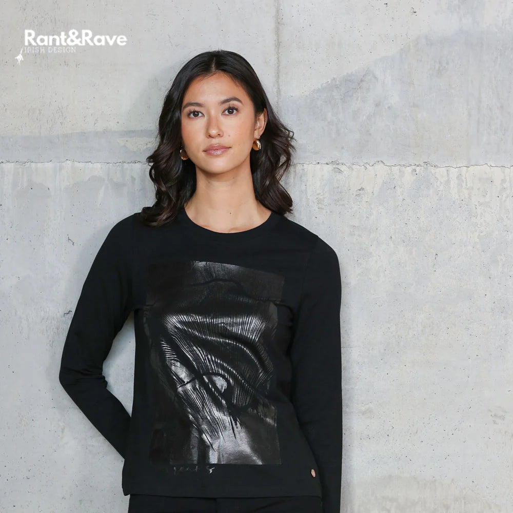 Rant & Rave Darla Black Tee