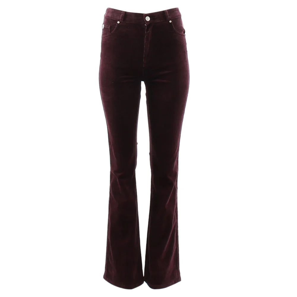 Rant & Rave Edelle Plum Bootcut Cord