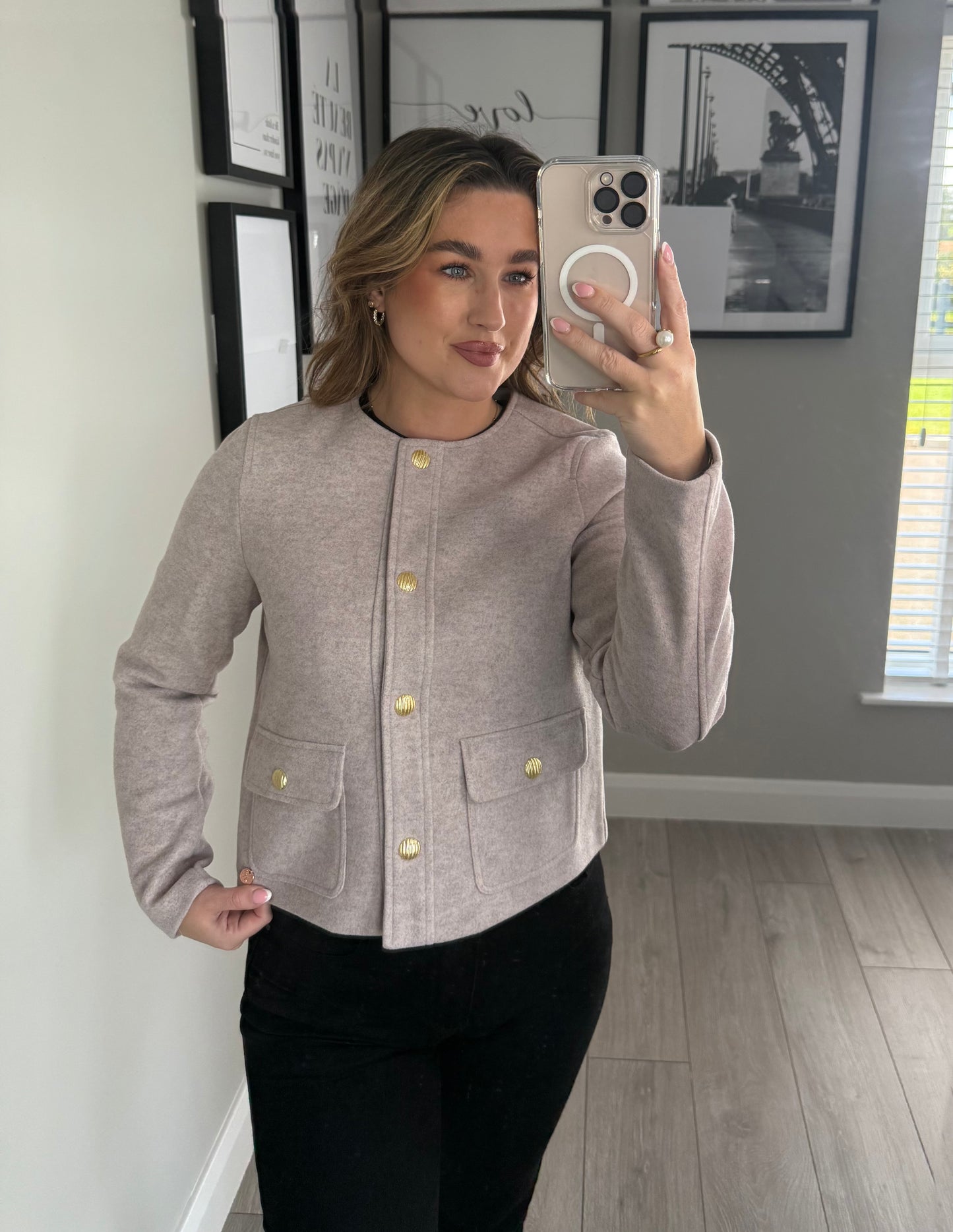 Rant & Rave Eada Pink Jacket