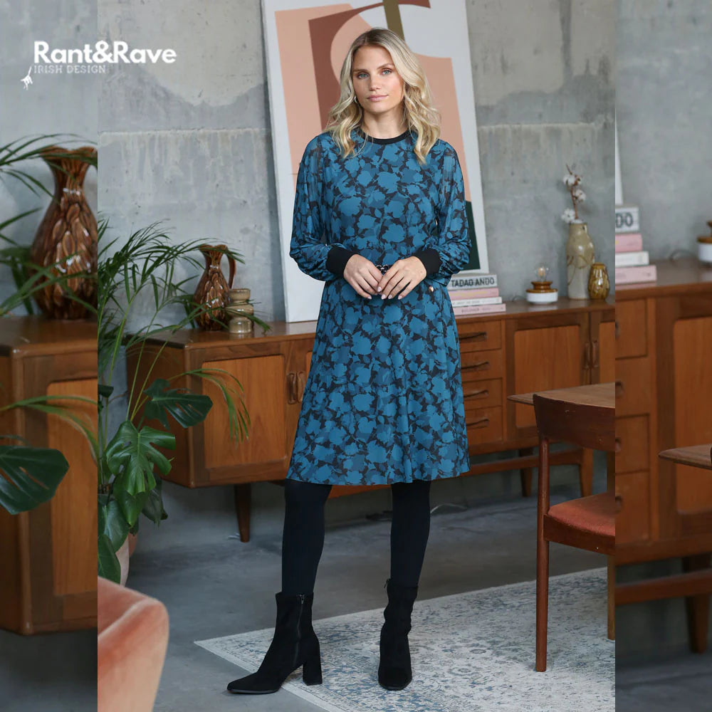 Rant & Rave Genie Teal Dress