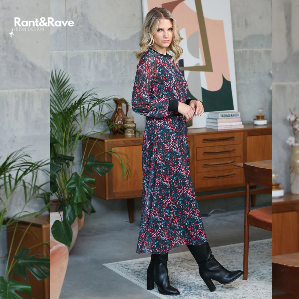 Rant & Rave Gwyneth Teal Dress