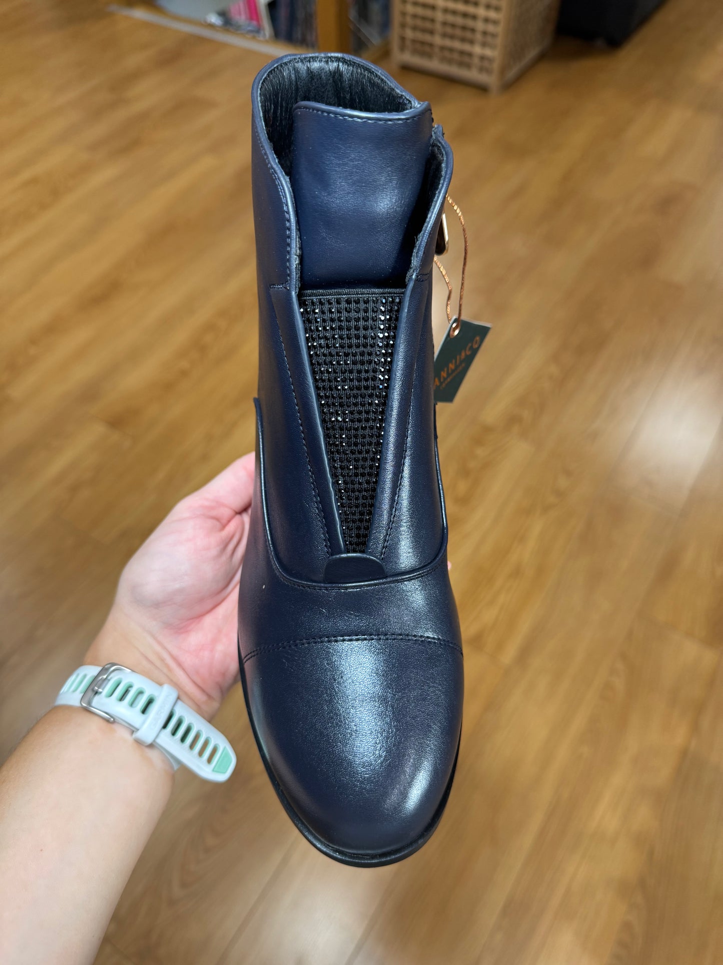 Zanni & Co Tidore Cobalt Sequins Boot