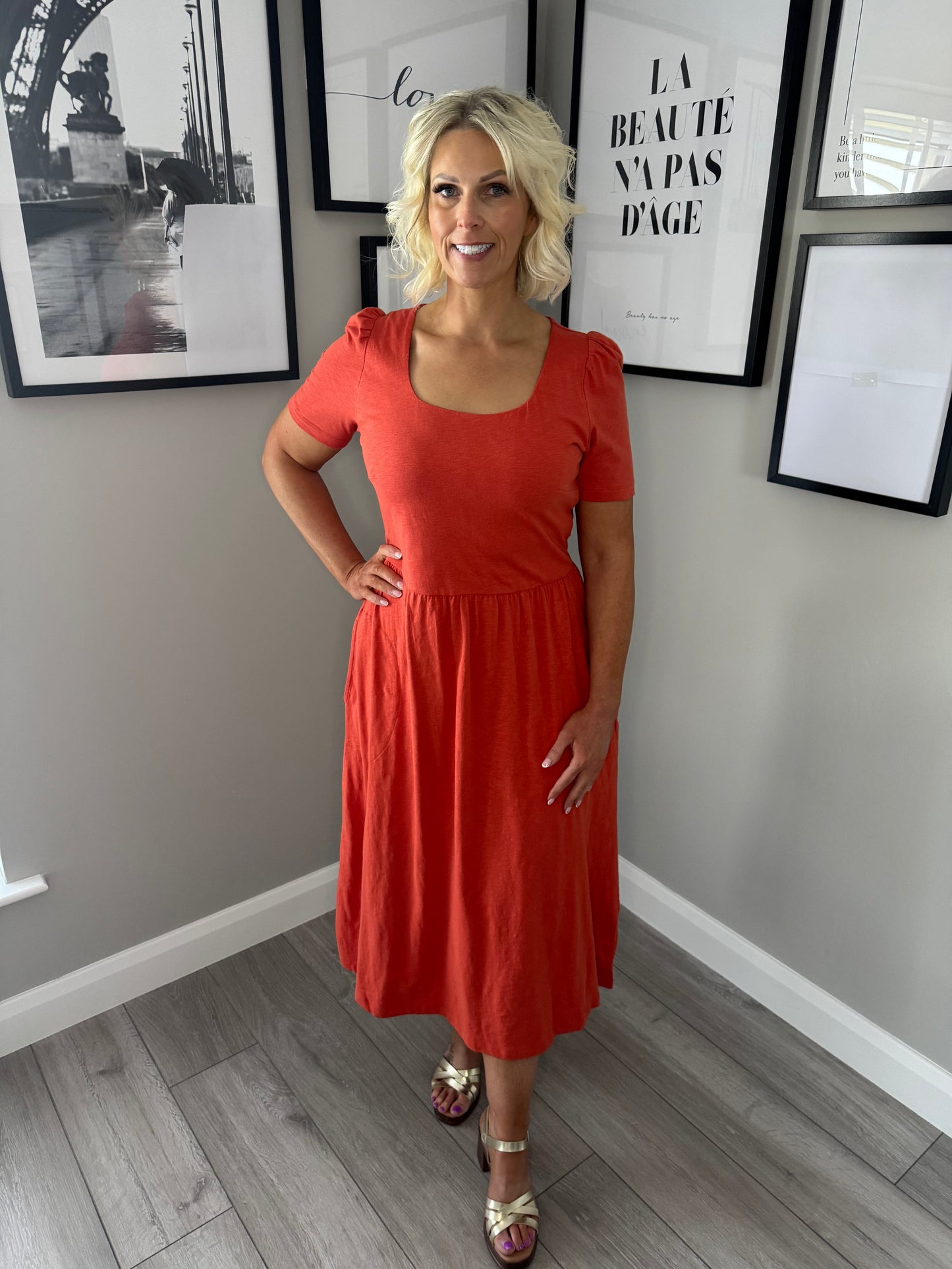 Nomads Orange Dress