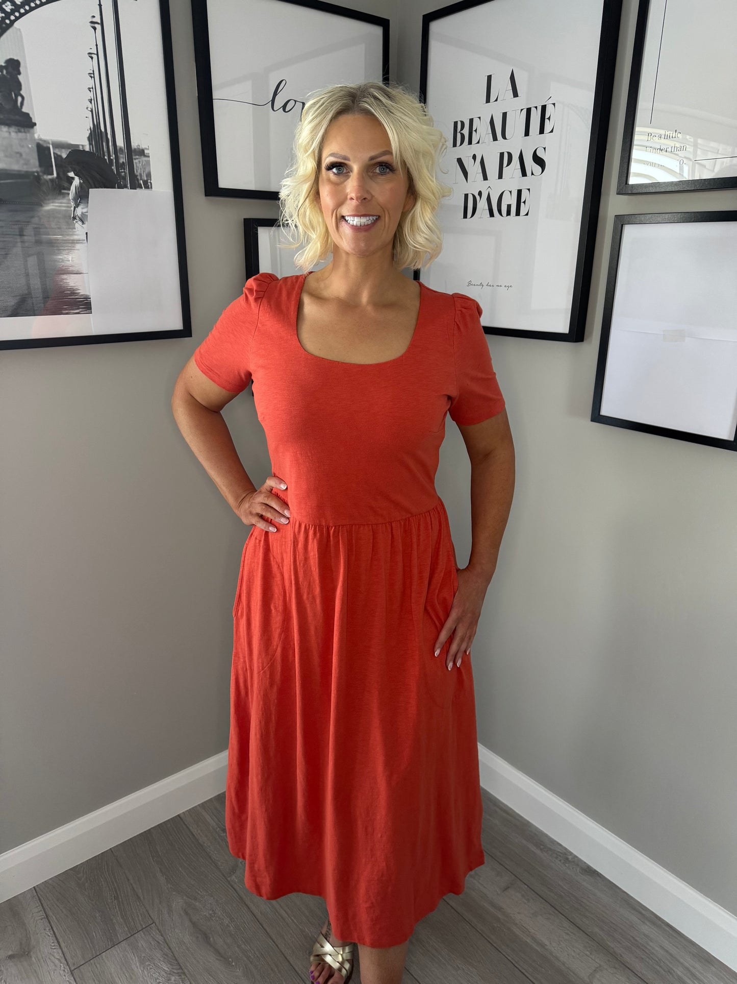 Nomads Orange Dress