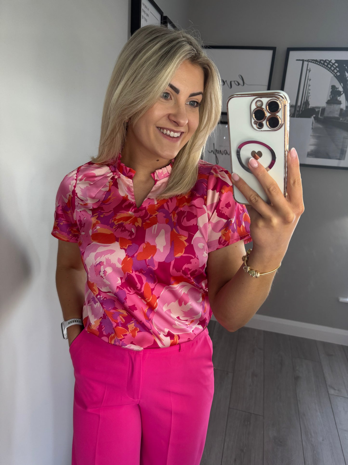 Rant & Rave Blakely Pink Top