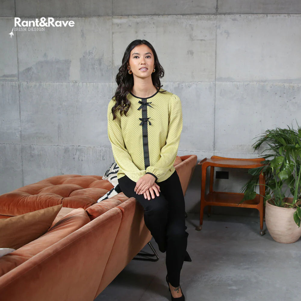 Rant & Rave Isha Green Top