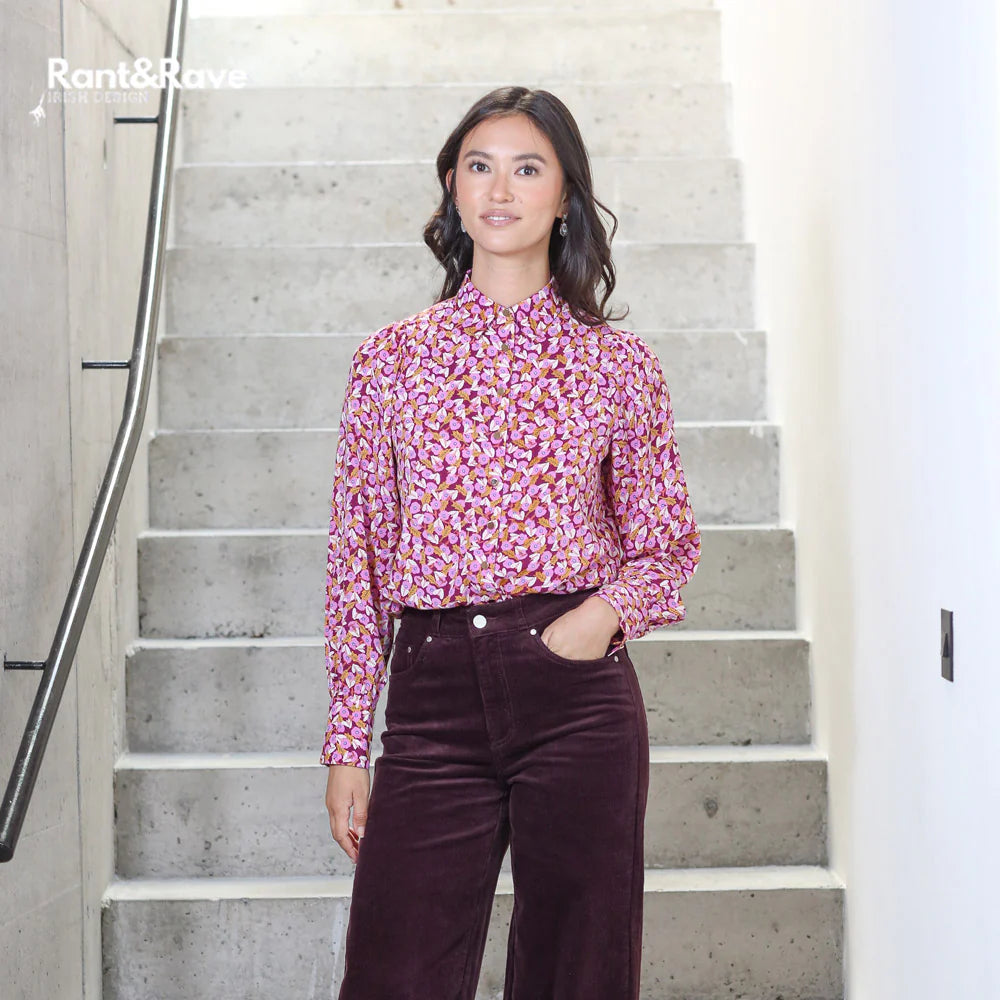Rant & Rave Jasleen Pink Blouse