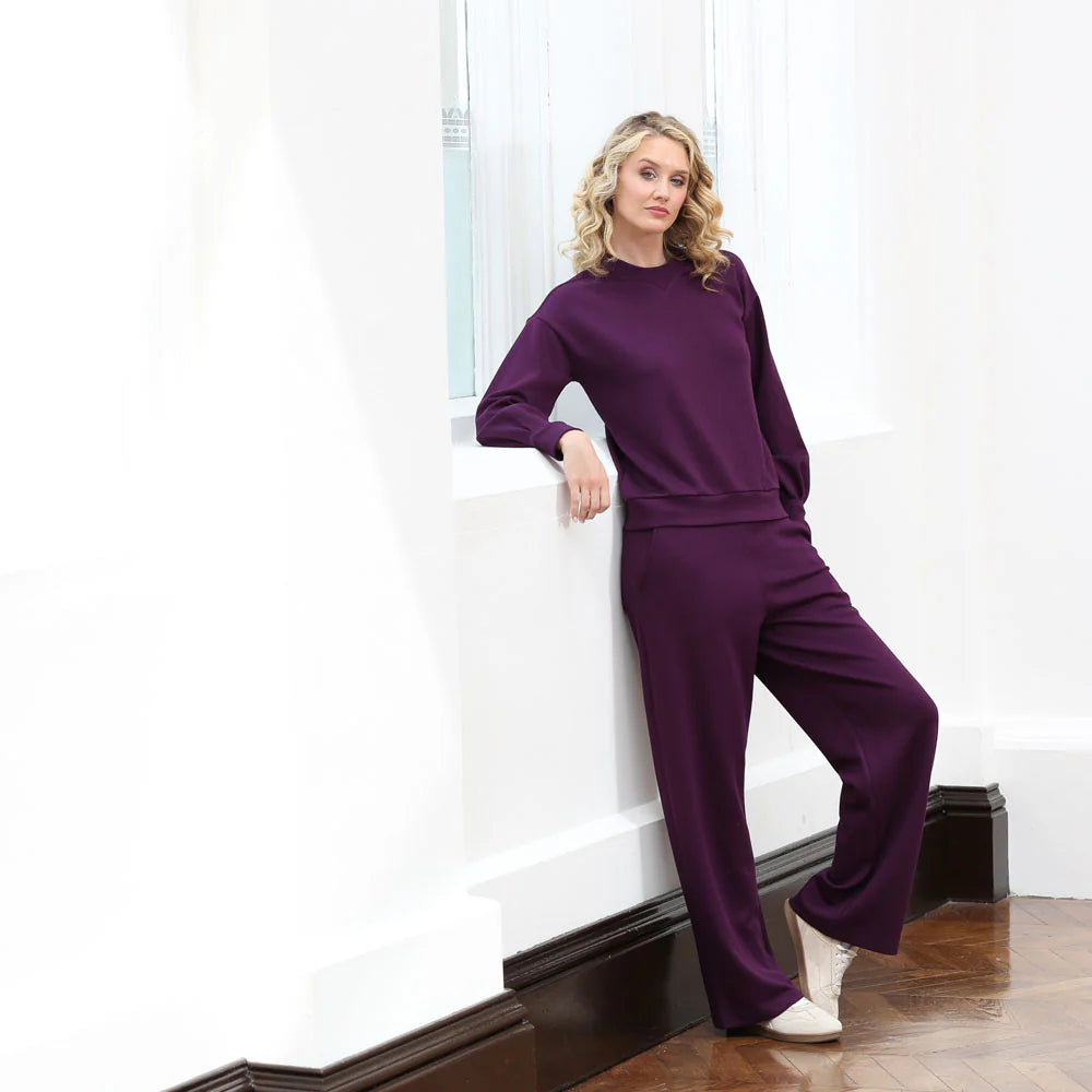 Relax & Renew Juno Plum Jogger