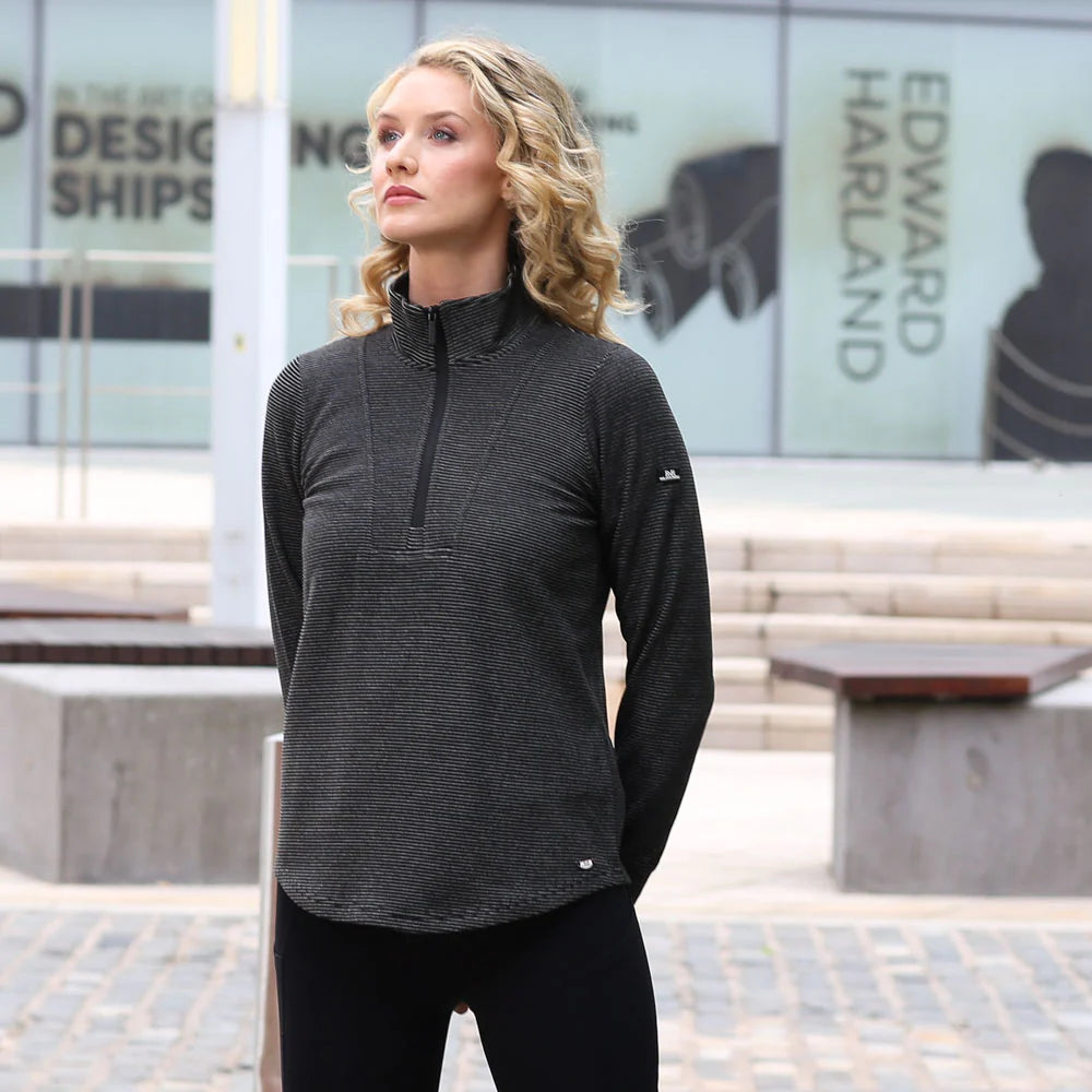 Relax & Renew Kia Black Half Zip