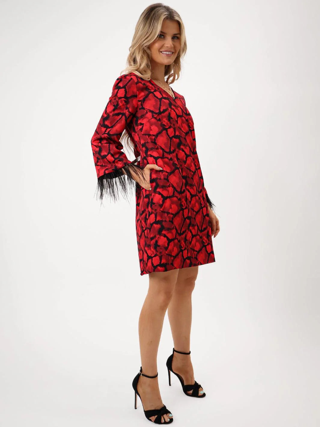 Kate & Pippa Taylor Red Dress