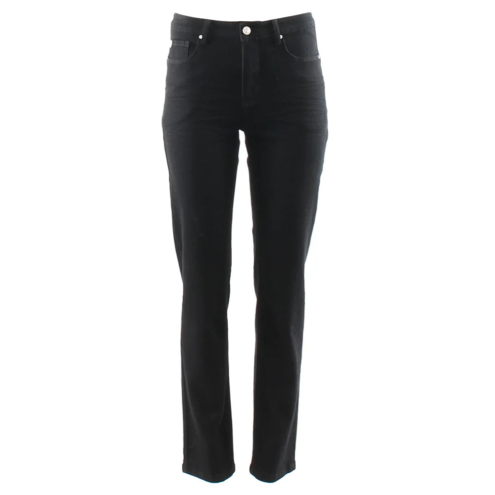 Rant & Rave Madge Black Straight Leg Jean