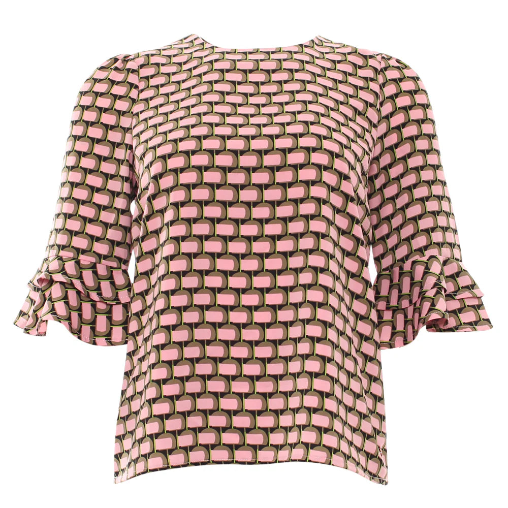 Rant & Rave Maiya Pink Top