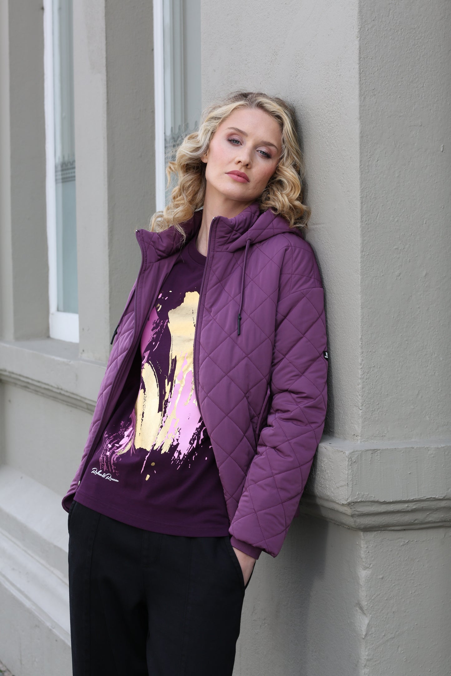 Relax & Renew Fia Plum Jacket