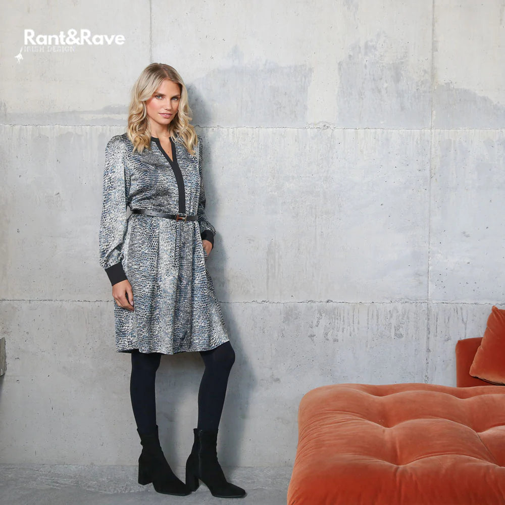 Rant & Rave Rosalynn Blue Dress