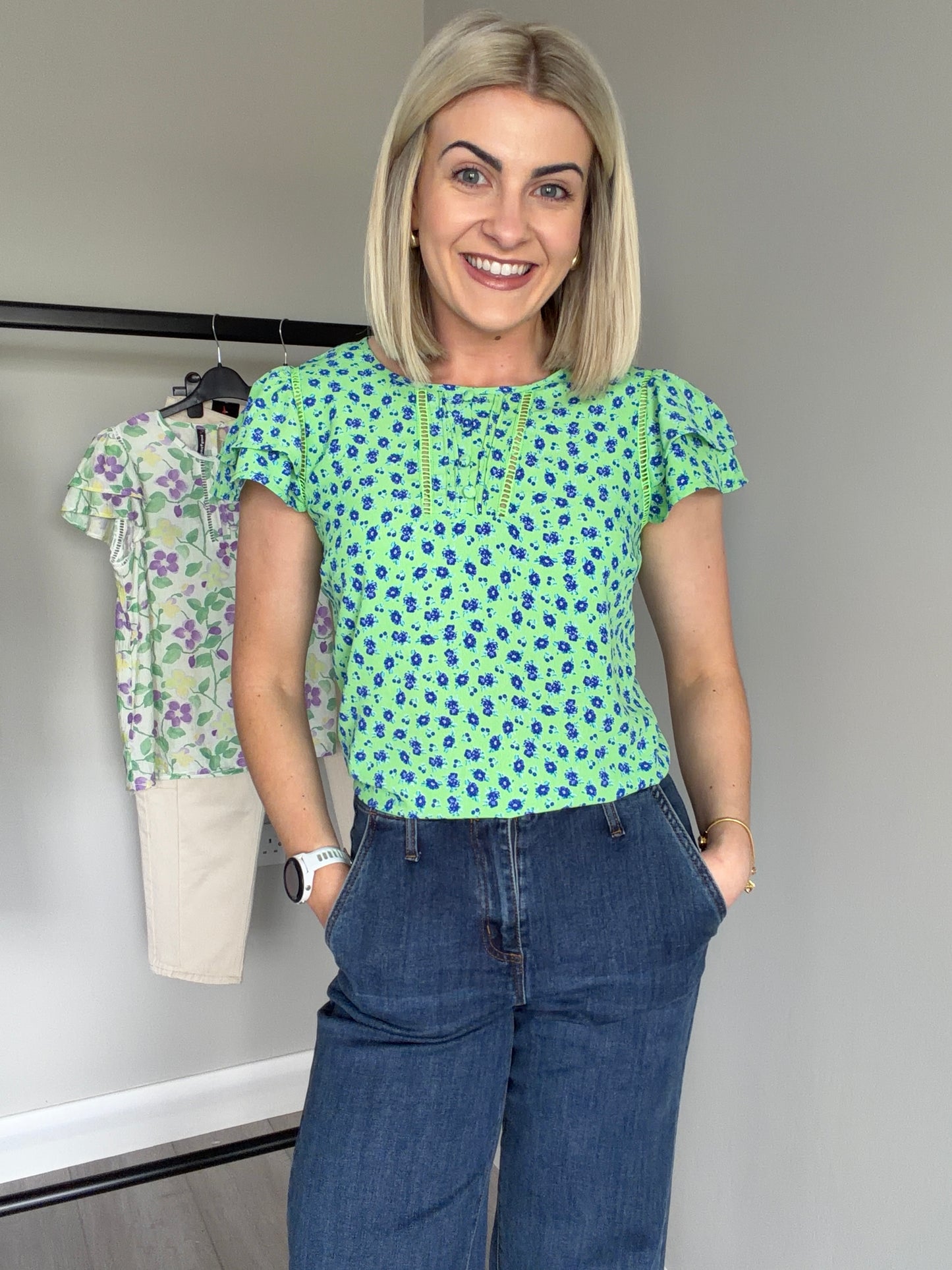 Rant & Rave Elna Green Top