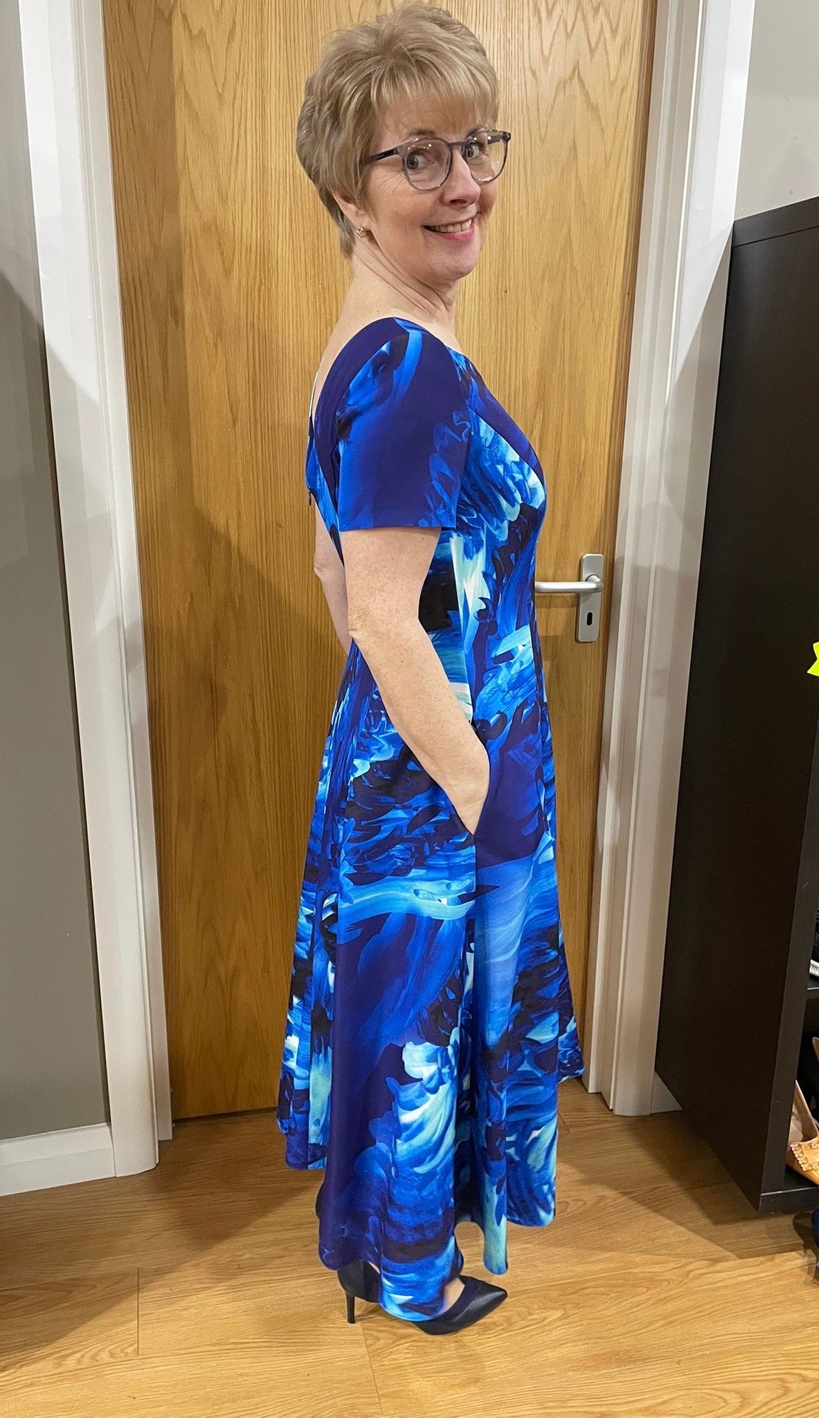 Christina Felix Royal Multi Dress