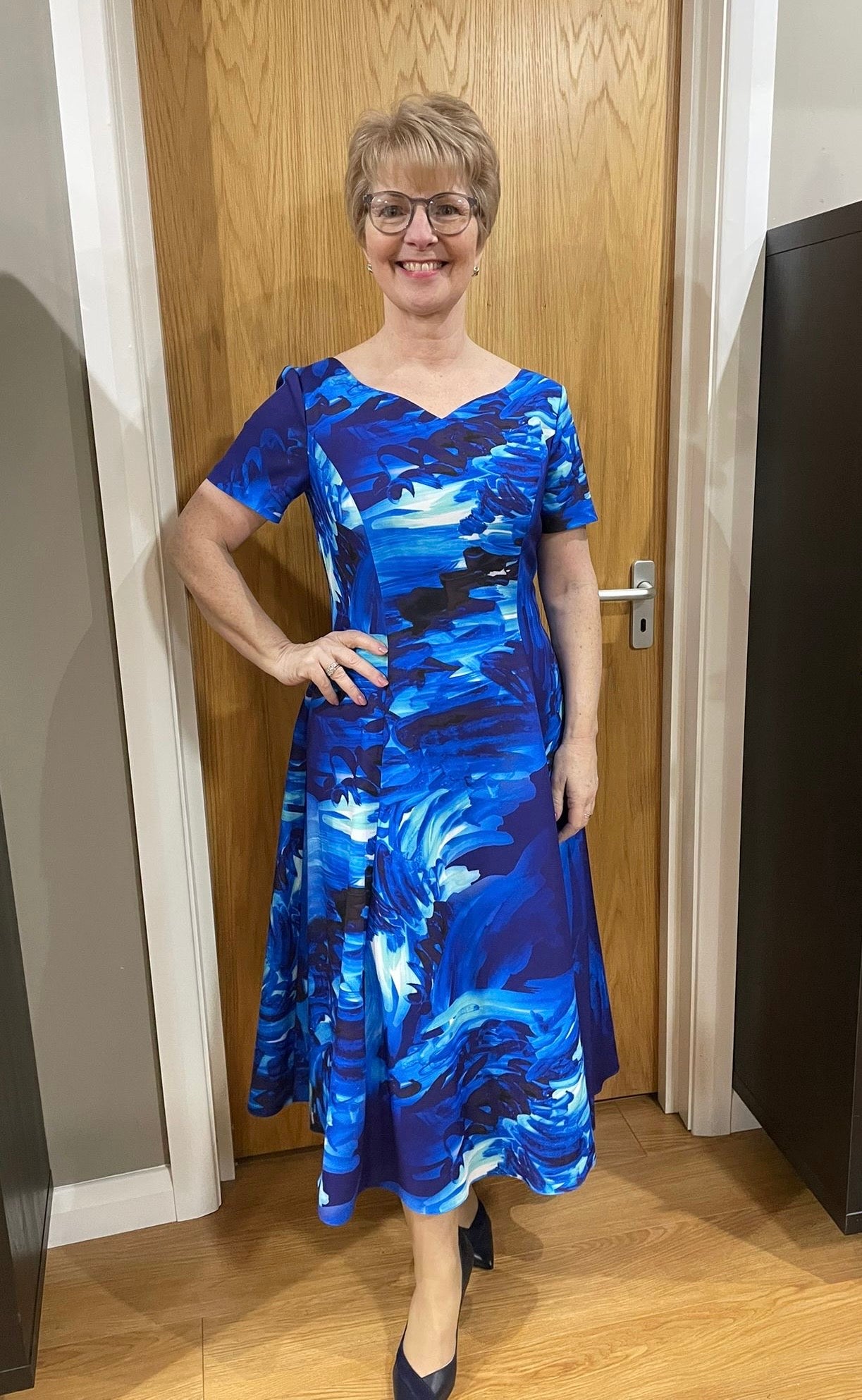 Christina Felix Royal Multi Dress