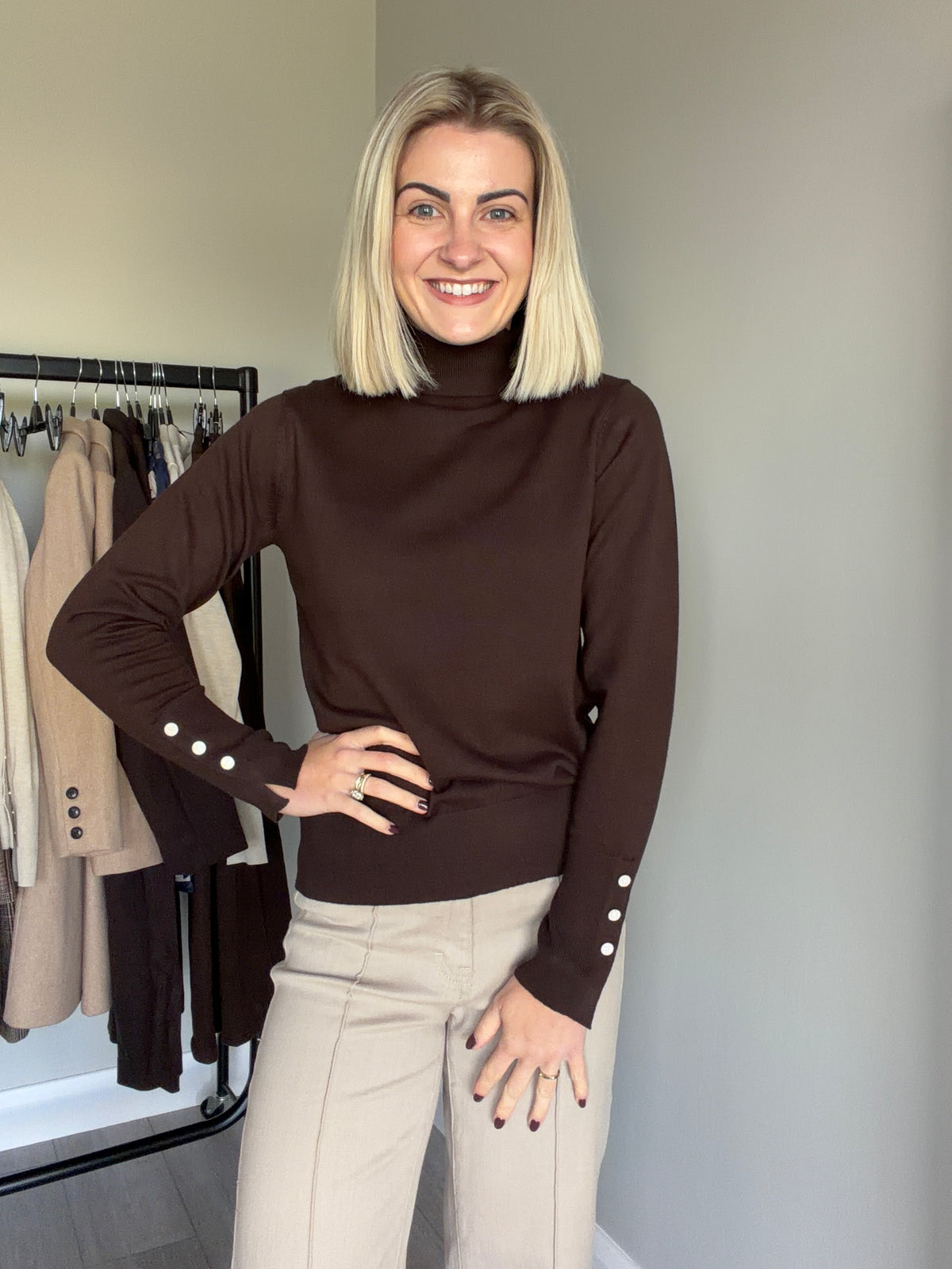 Freequent Mole Turtle Diamante Pullover