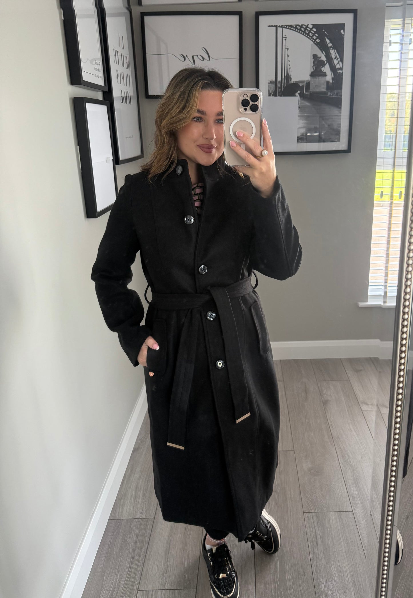 Rant & Rave Amanda Black Coat