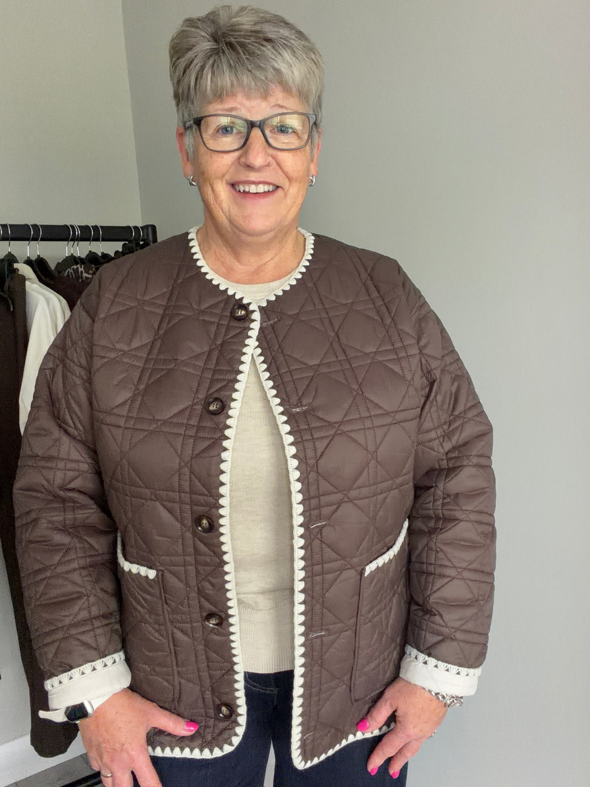 Chocolate Quilt Jacket
