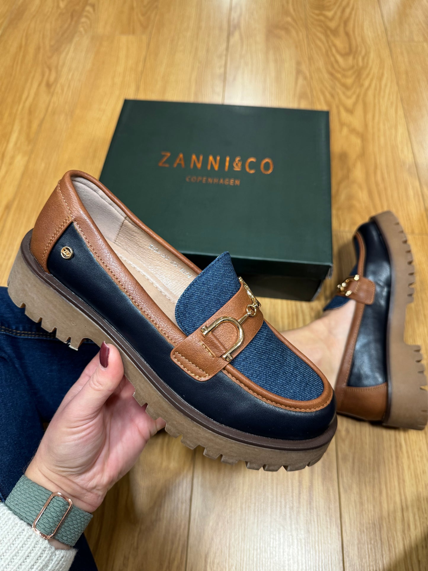 Zanni & Co Banijas Denimwood Loafer