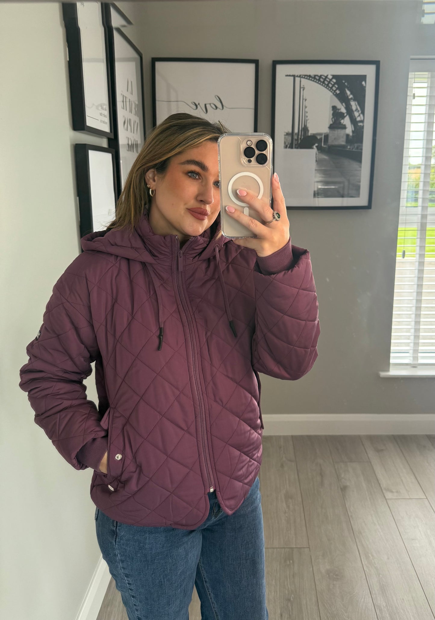 Relax & Renew Fia Plum Jacket