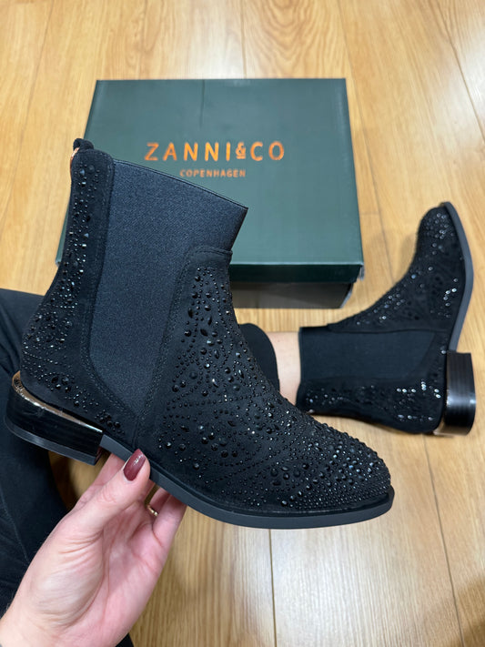 Zanni & Co Yuni Black Gems Boot