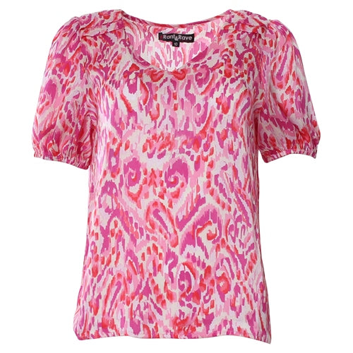 Rant & Rave Rose Pink Top
