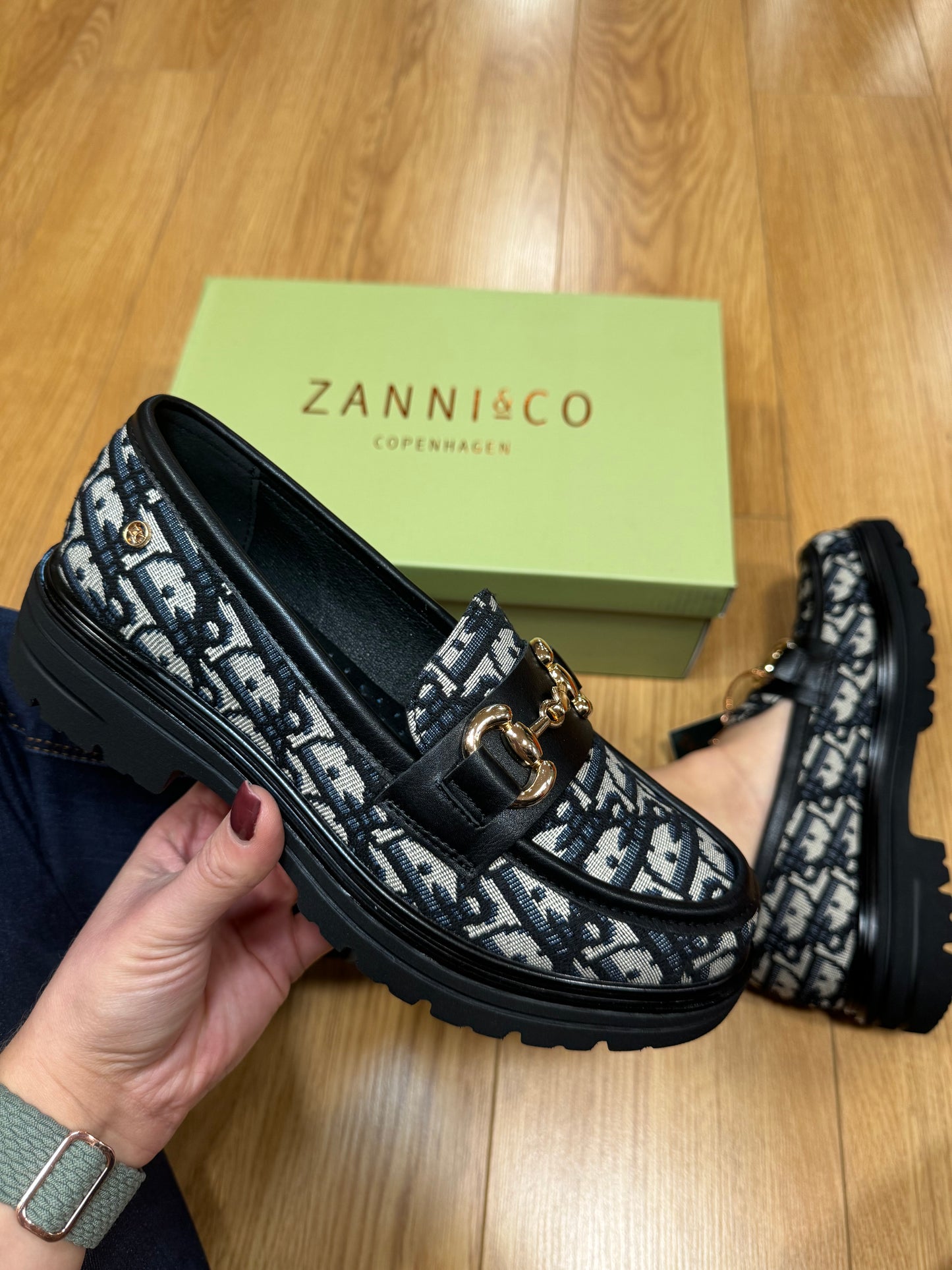 Zanni & Co Wathba Printed Loafer