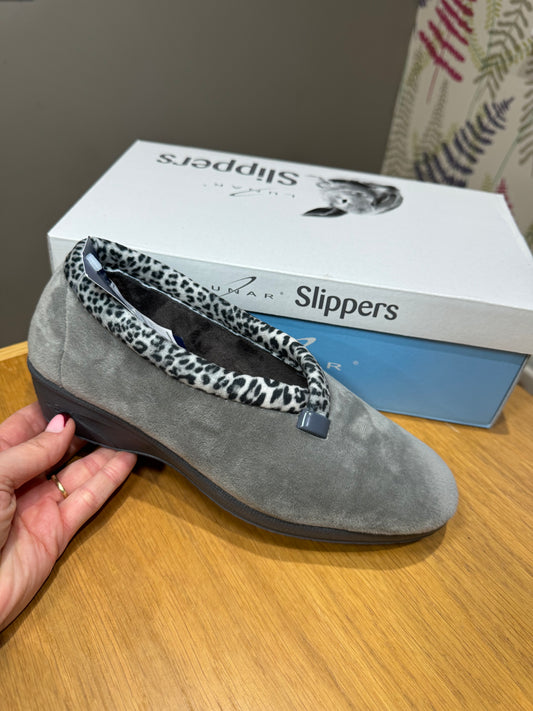 Lunar Paloma Grey Slipper