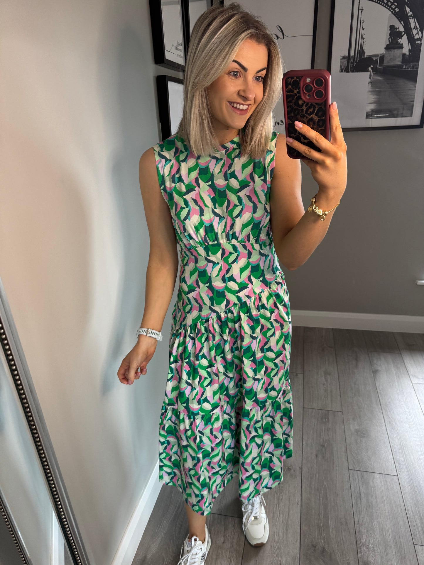 Relax & Renew Effie Green Dress