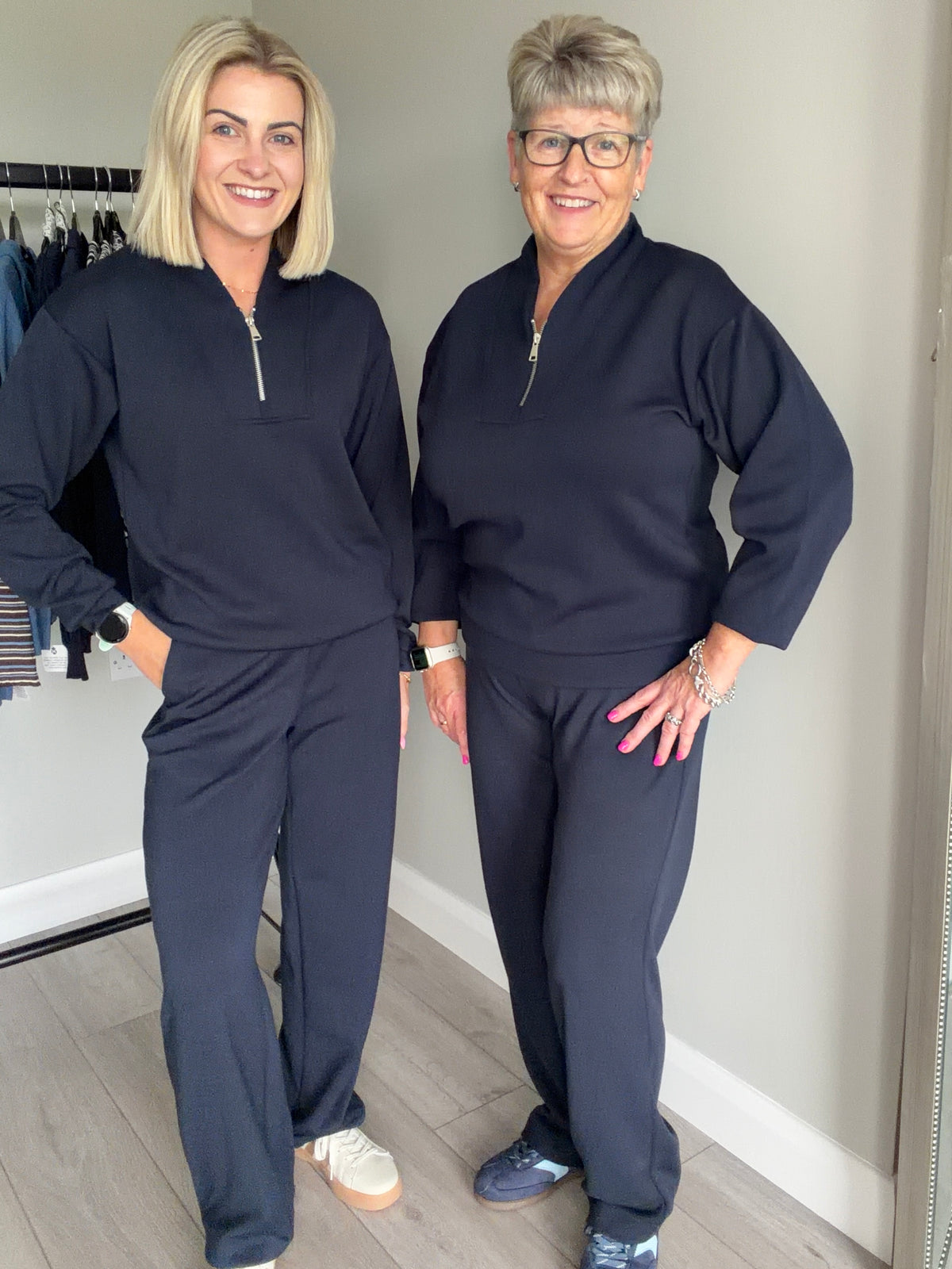 B.Young BYpusti Dark Sapphire Straight Pants