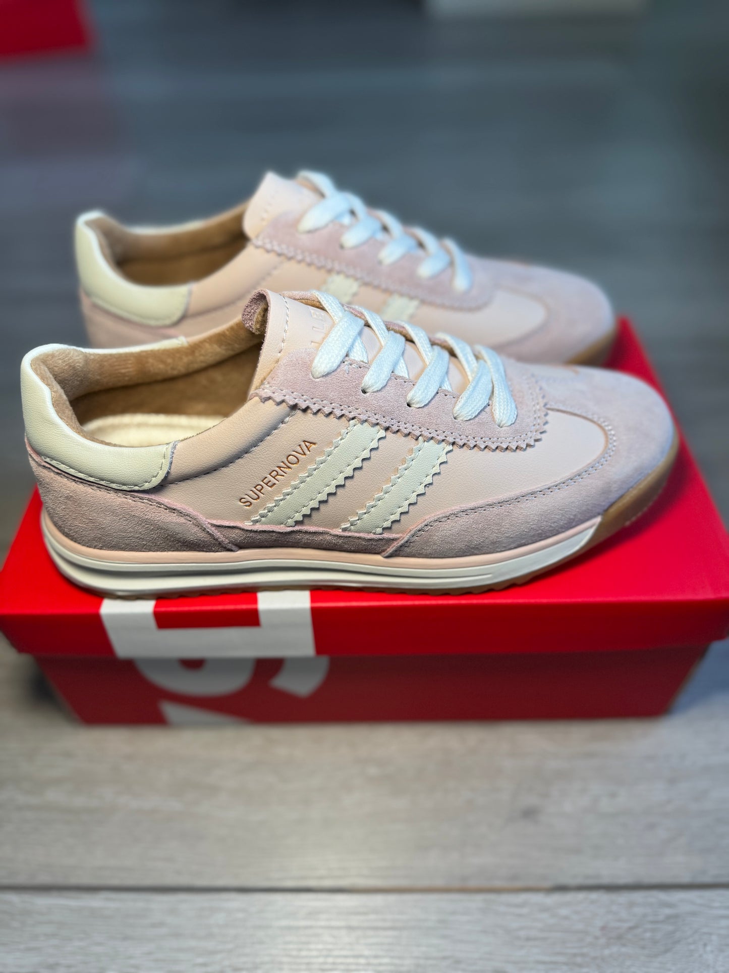 Drilleys Seventy Three Pale Blush Trainer