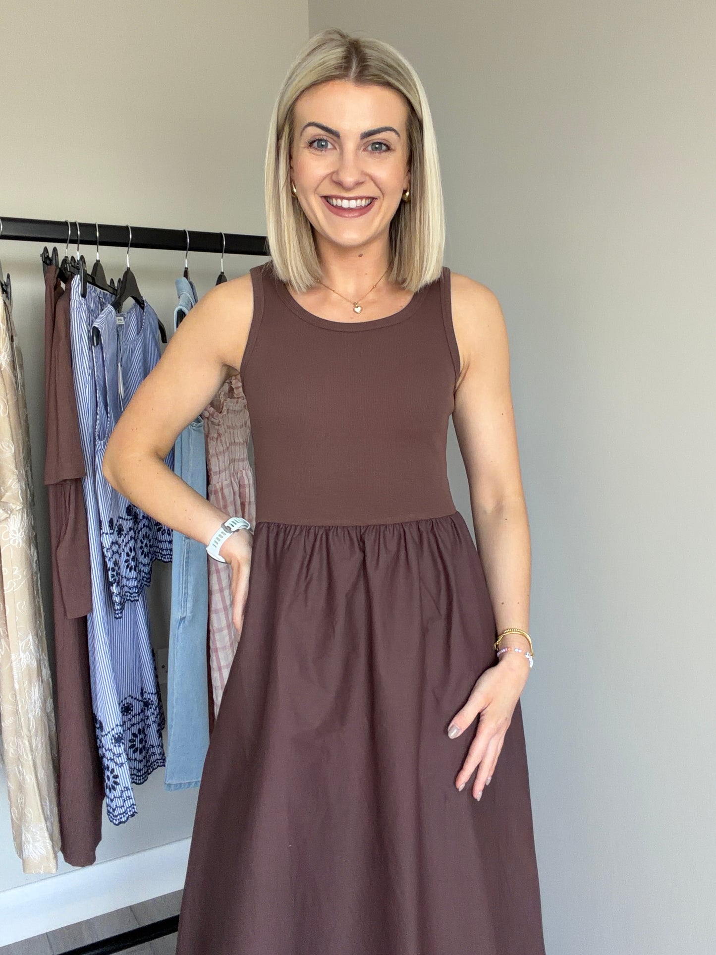 B.Young BYsunnia French Roast Dress